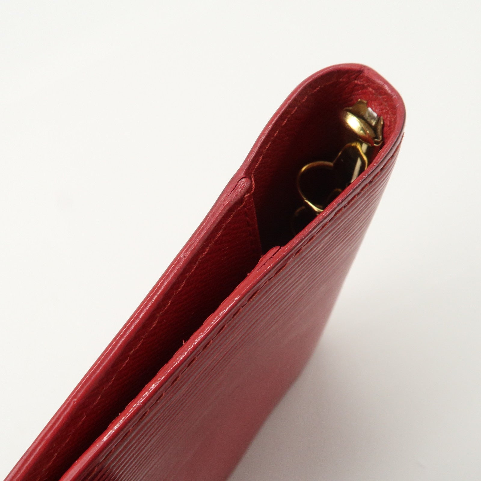 Louis Vuitton Epi Set of 2 Agenda Cover Castilian Red R20059 R20057 Used