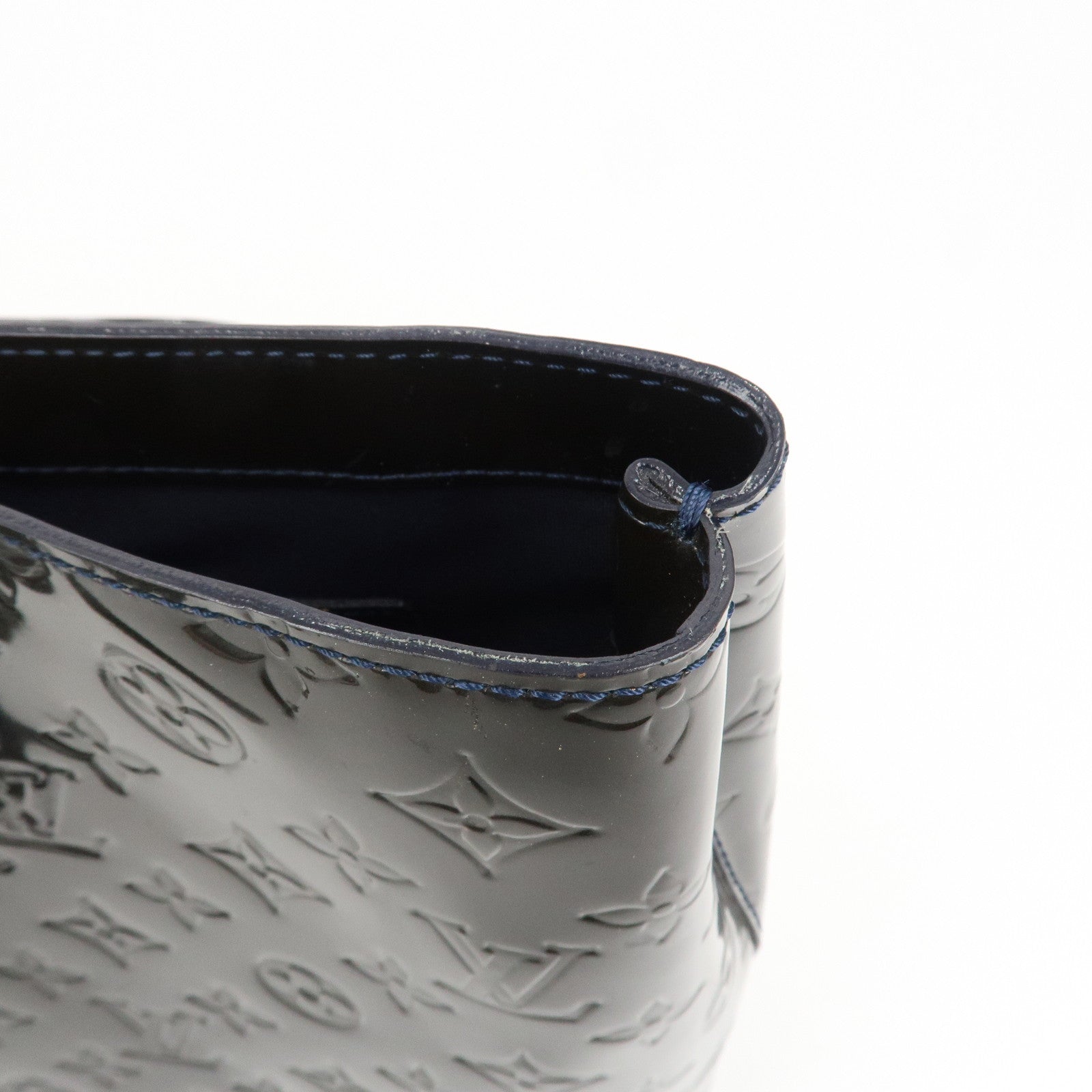 Louis Vuitton Monogram Vernis Leather Wilshire MM Hand Bag M91439