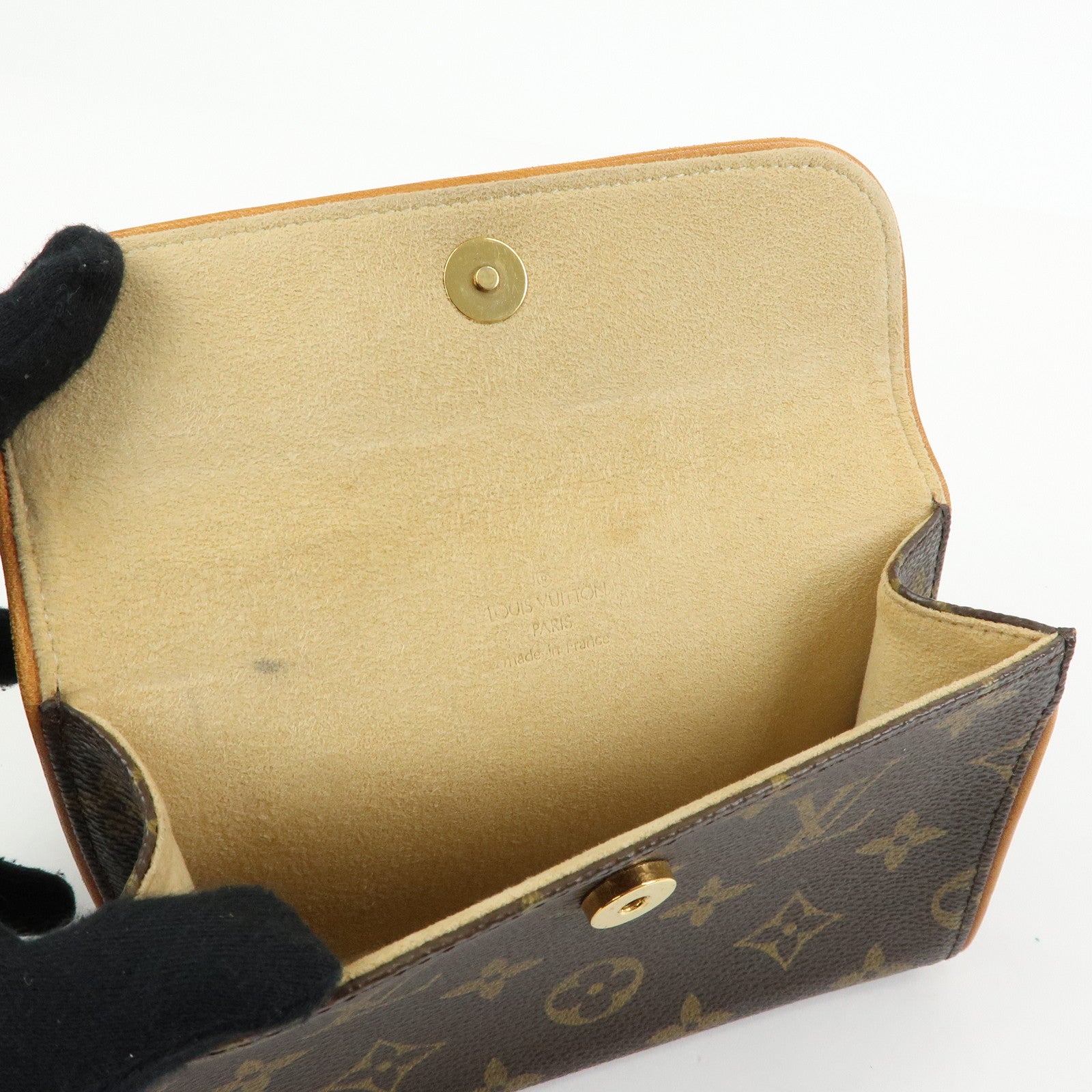 Louis Vuitton Monogram Pochette Florentine XS Waist Bag Belt M51855