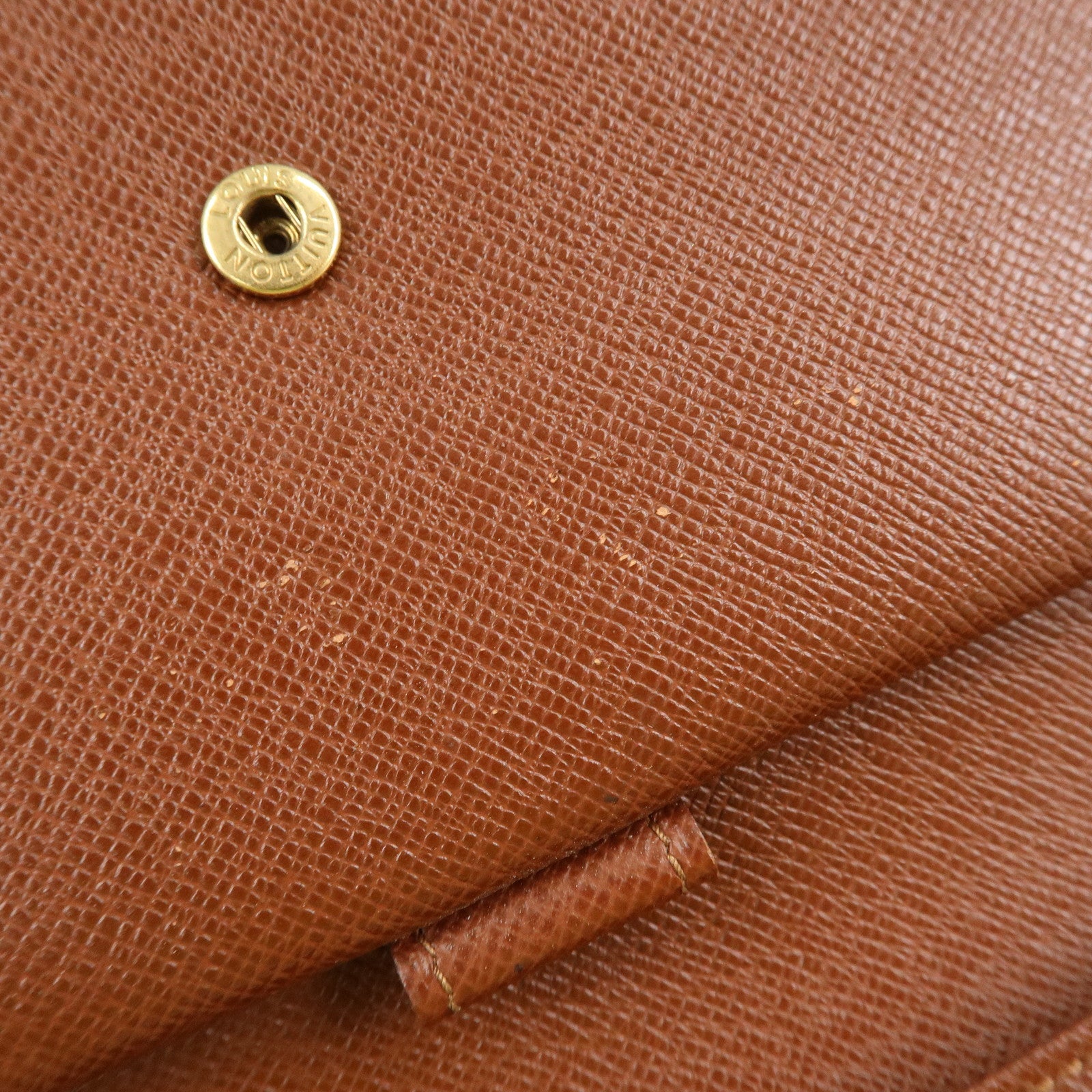 Louis Vuitton Set of 2 Monogram Canvas Long Wallet M61215 Used