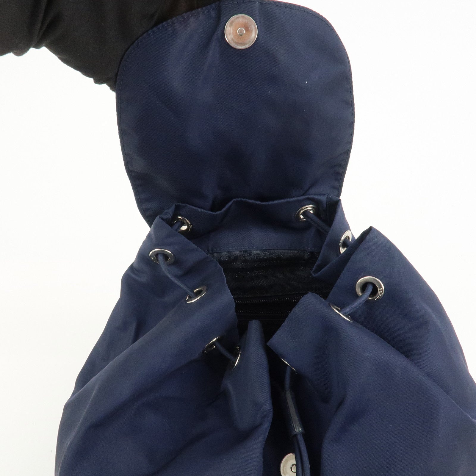PRADA - Nylon Saffiano Leather Navy BZ0032