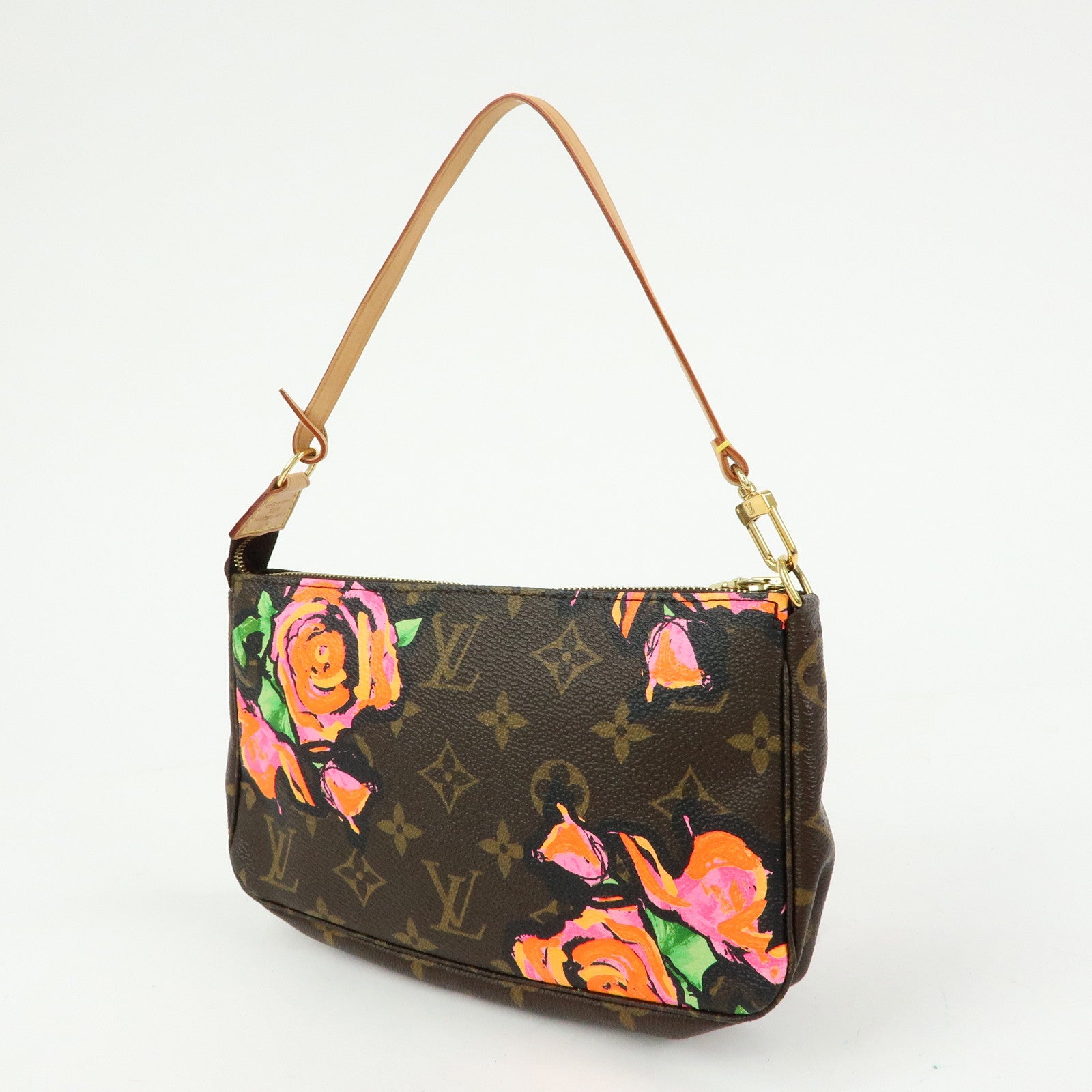 Louis Vuitton Monogram Rose Pochette Accessoires Pouch M48615