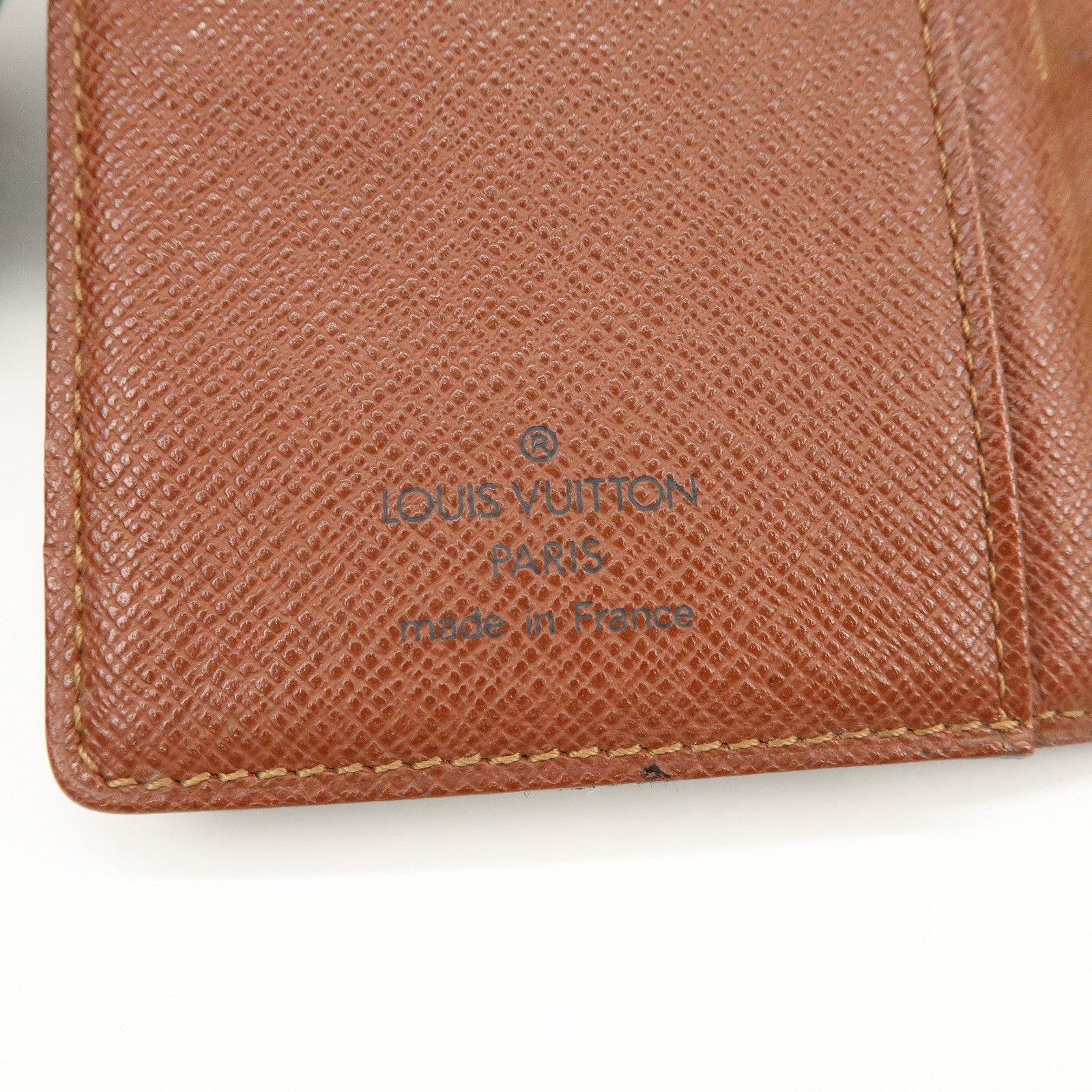 Louis Vuitton Monogram Agenda PM Planner Cover Brown R20005