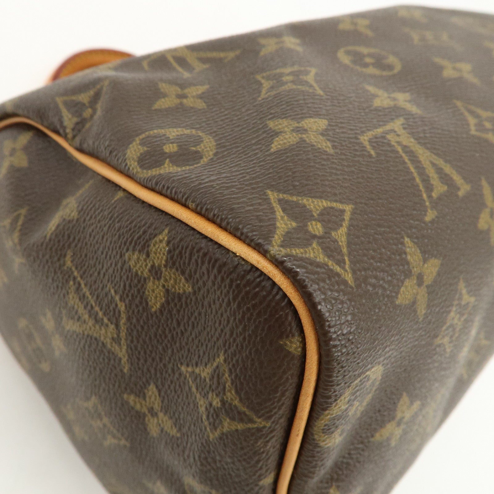 Louis Vuitton Monogram Speedy 25 Boston Bag Hand Bag Brown M41528