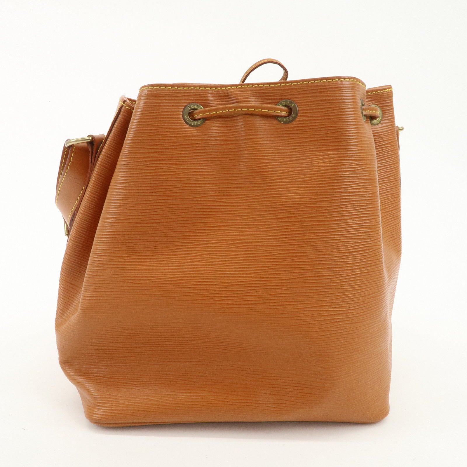 Louis Vuitton Epi Leather Petit Noe Shoulder Bag Zipang Gold M44108