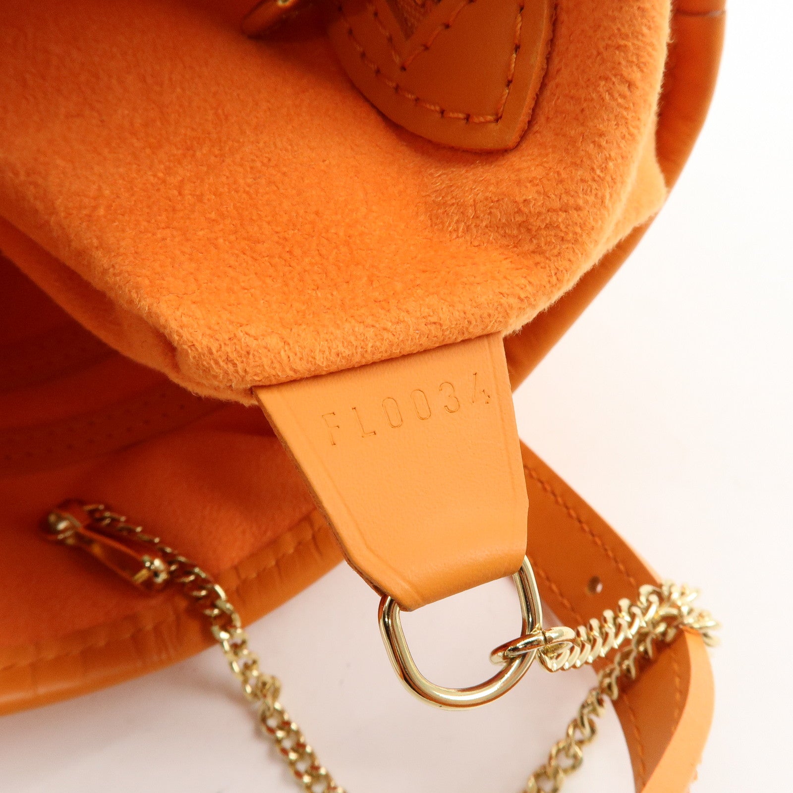 Louis Vuitton Epi Bucket PM Shoulder Bag Tote Bag Mandarin M5899H