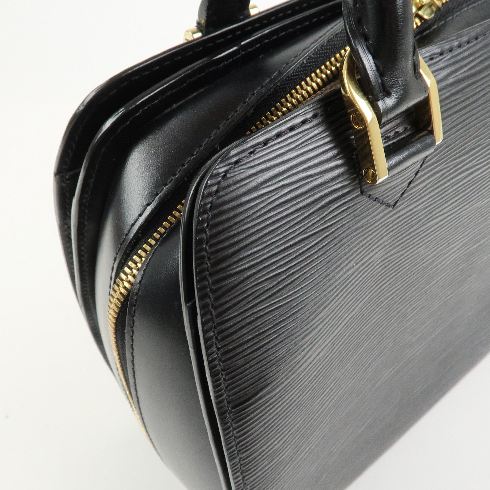 Louis Vuitton Epi Leather Pont Neuf Hand Bag Noir Black M52052