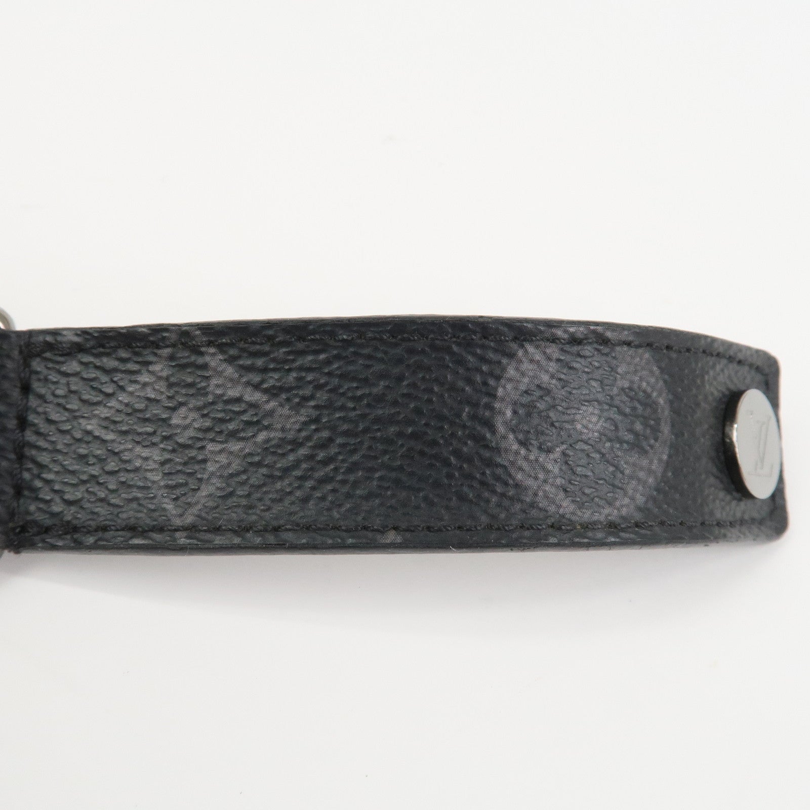 Louis Vuitton Monogram Eclips Hockenheim Bracelet Noir Black M6295