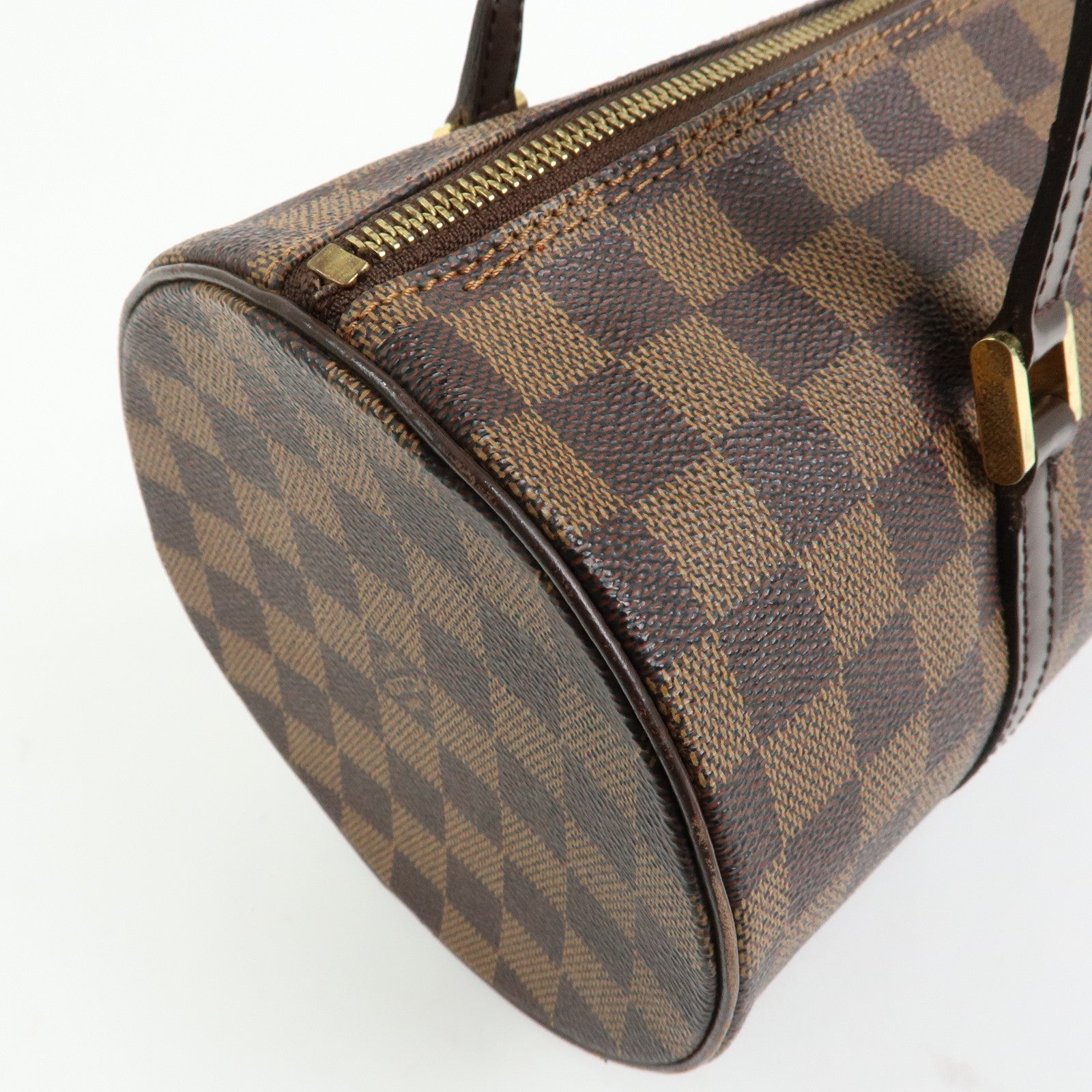 Louis Vuitton Damier Ebene Papillon 30 Hand Bag Brown N51303