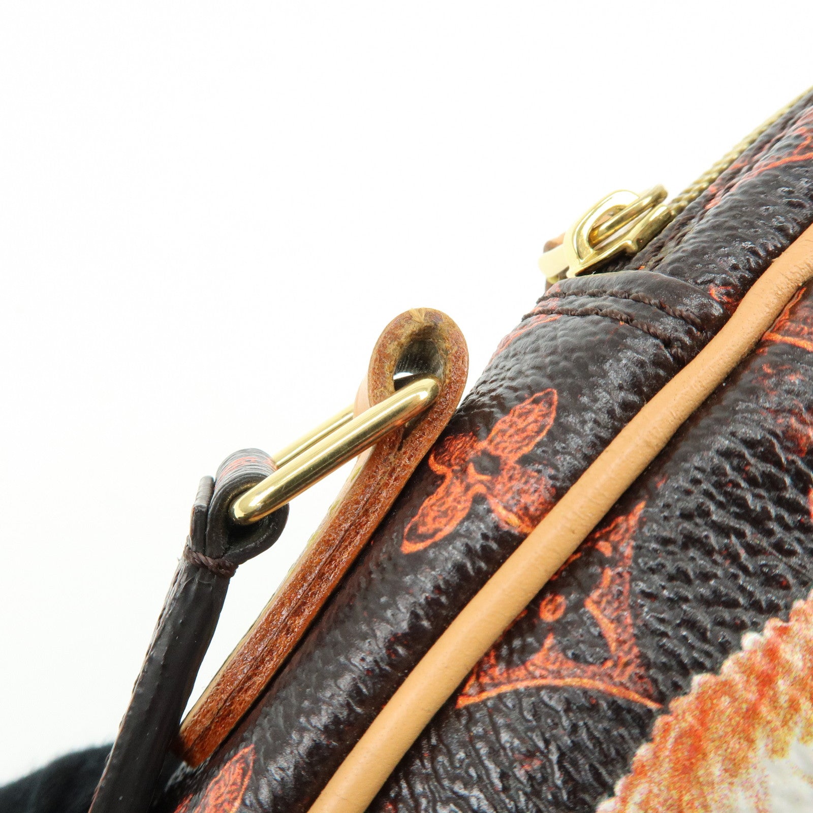 Louis Vuitton Catogram Paname Shoulder Bag Crossbody Brown M44399