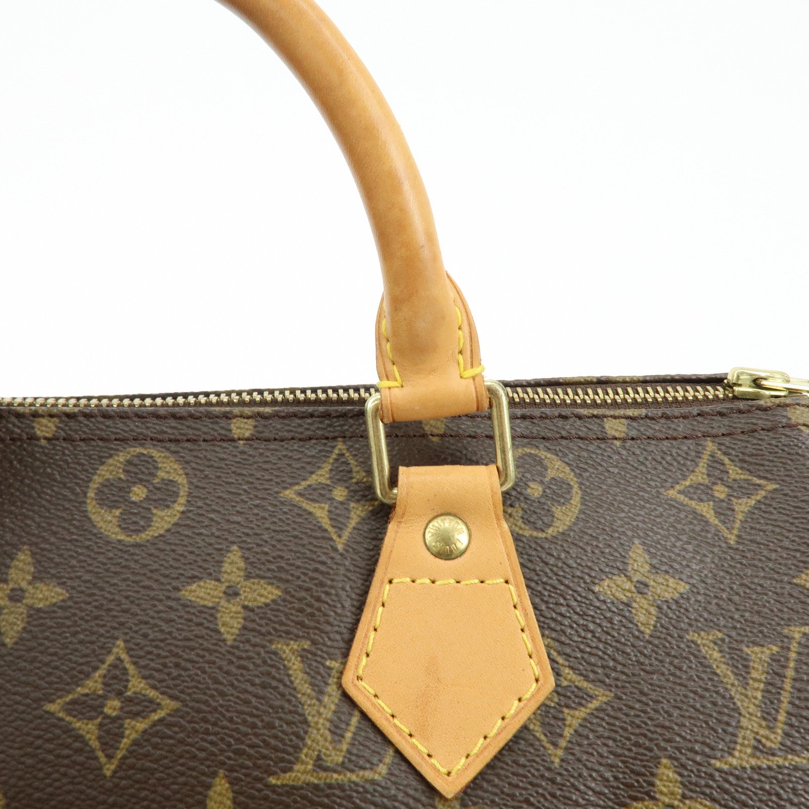 Louis Vuitton Monogram Speedy 30 Boston Bag Hand Bag Brown M41526