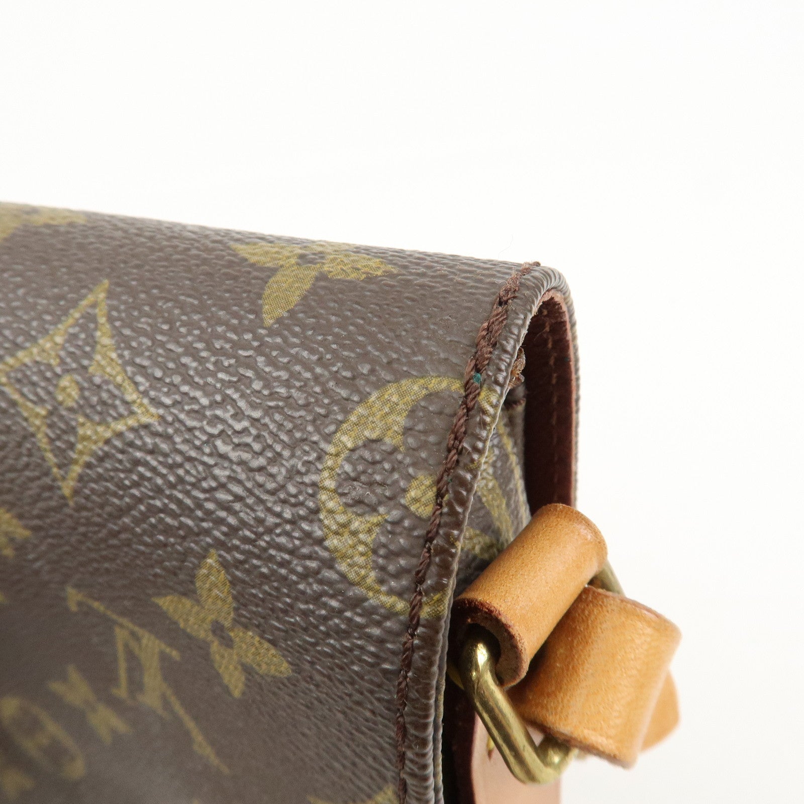 Louis Vuitton Monogram Mini Cartouchiere Shoulder Bag M51254