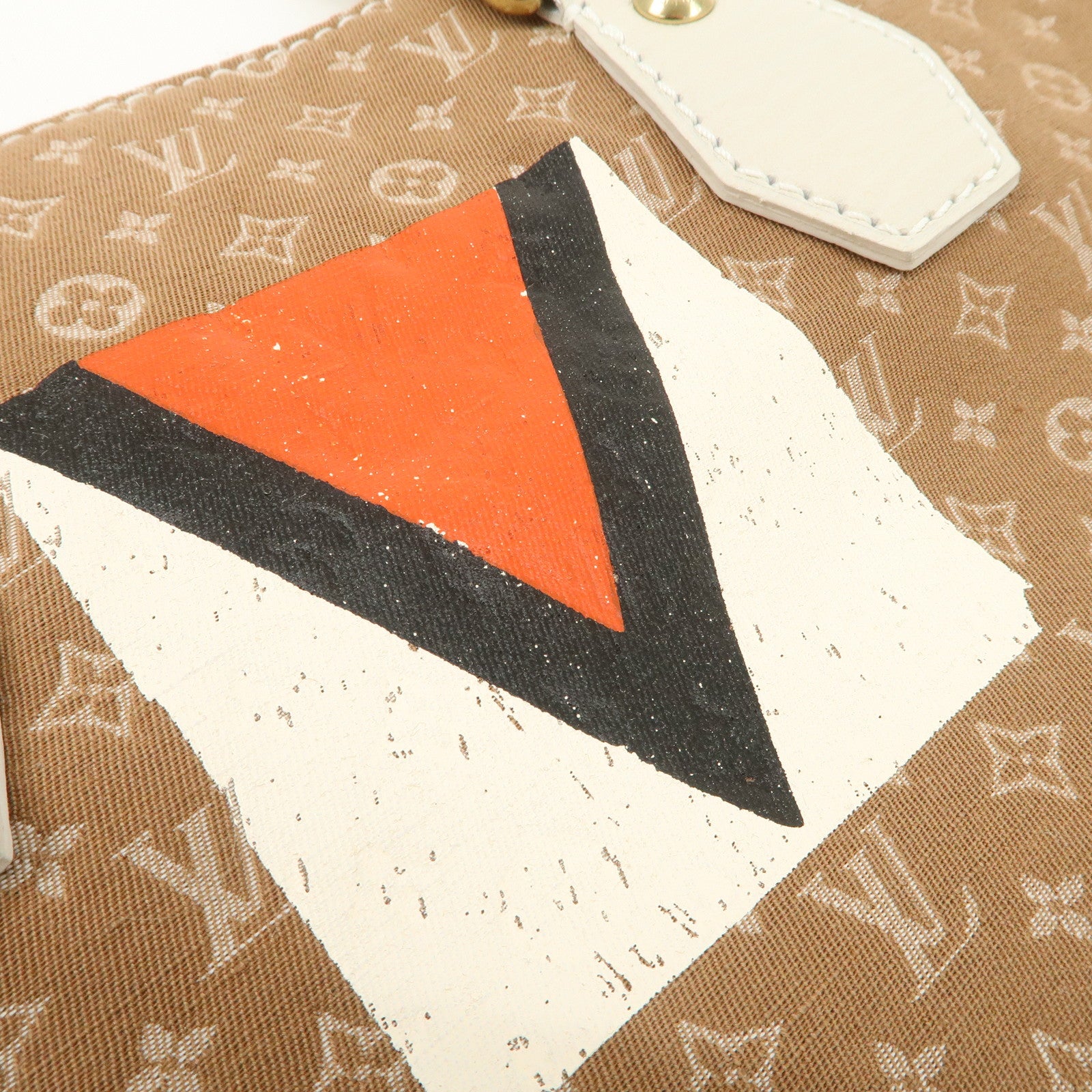 Louis Vuitton Monogram Mini Tanger Canvas Tote Bag Camel M40022