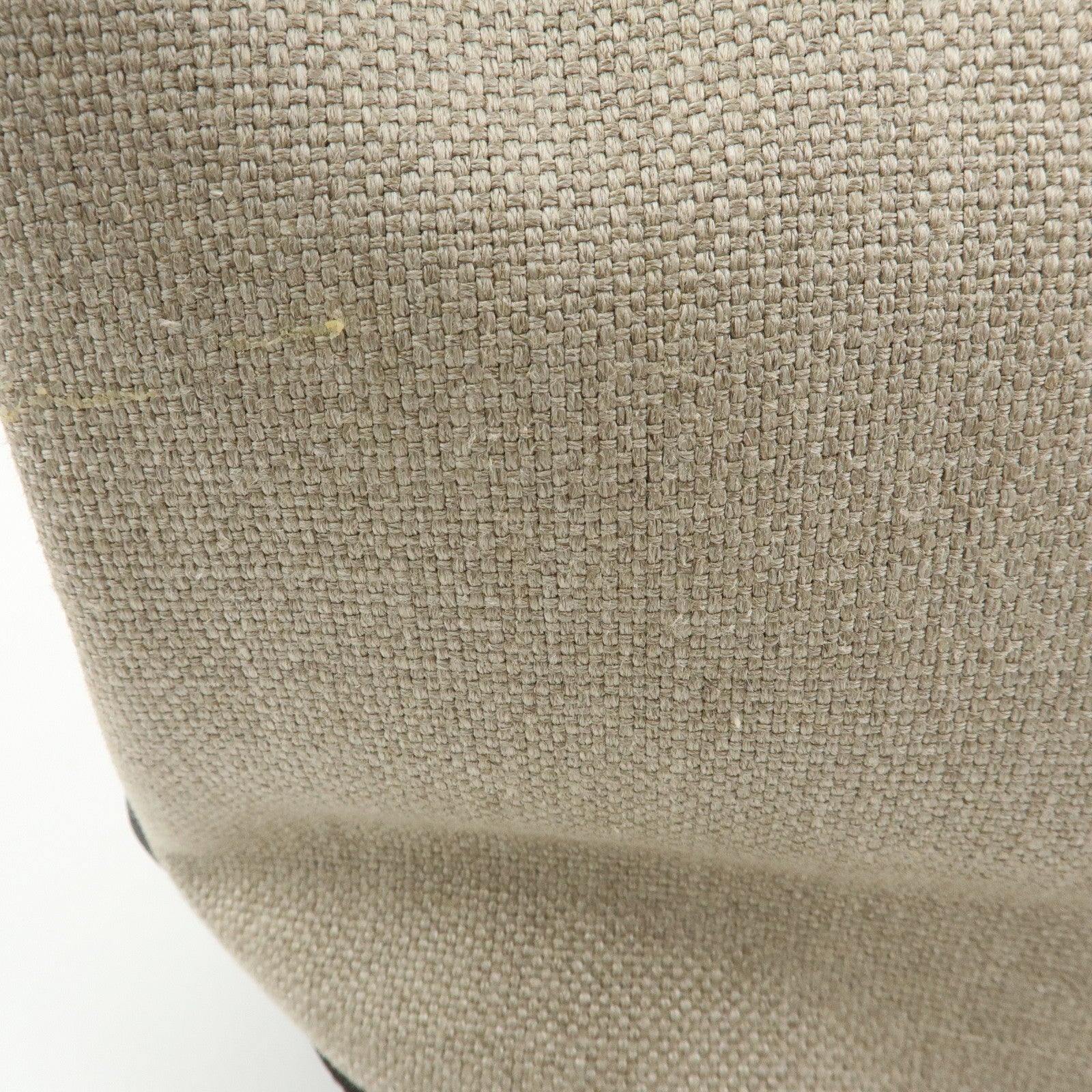 GUCCI GUCCI Craft Canvas Leather Tote Bag Beige Brown 247207