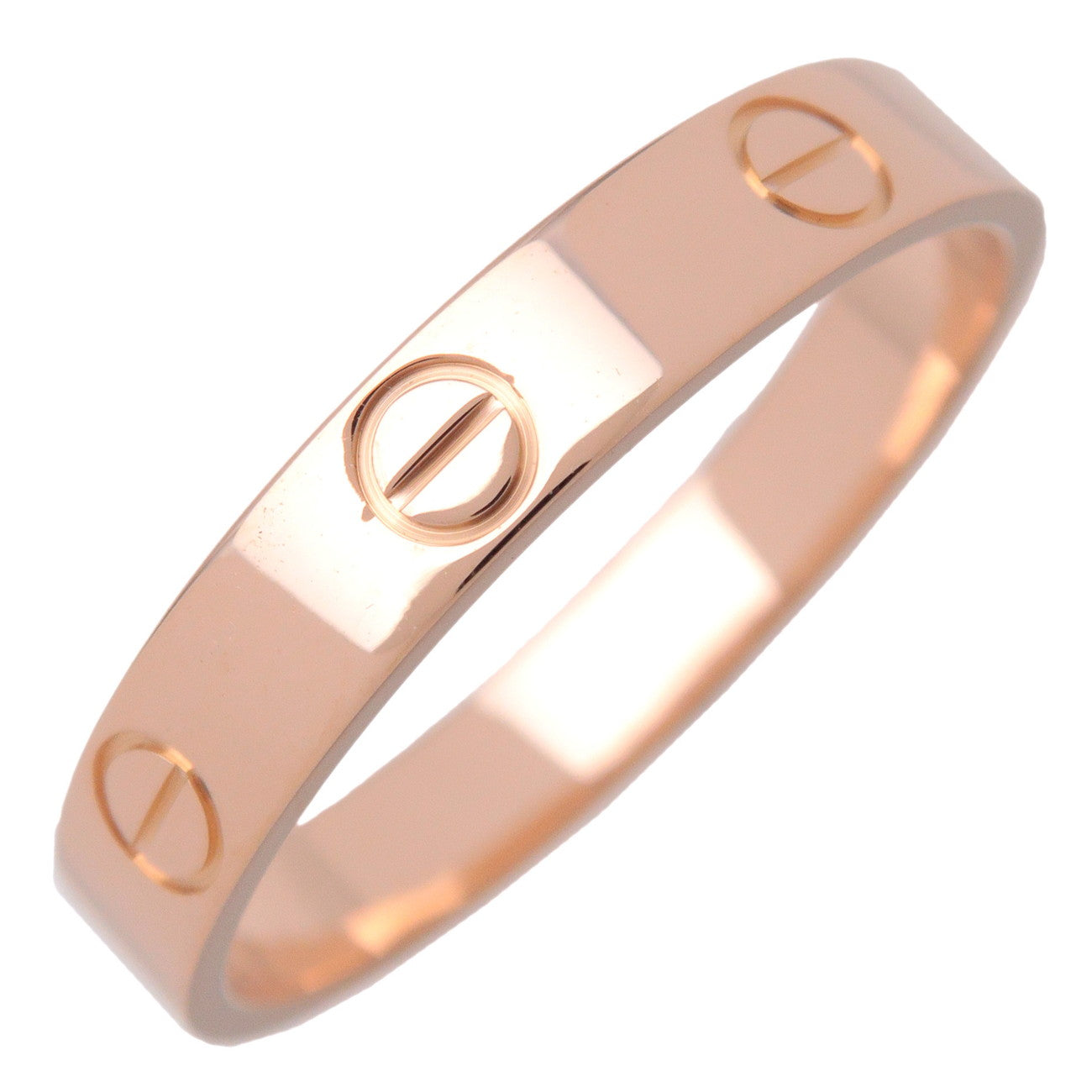 Cartier Mini Love Ring K18 750PG Rose Gold #59 US9 EU59.5 HK19.5