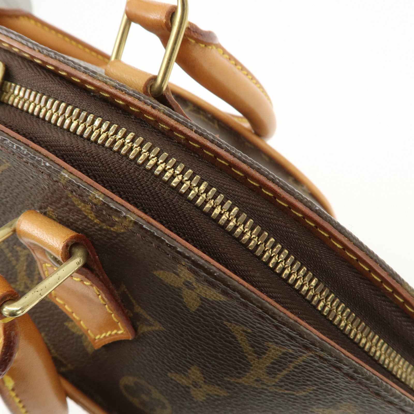 Louis Vuitton Monogram Ellipse MM Hand Bag Brown M51126