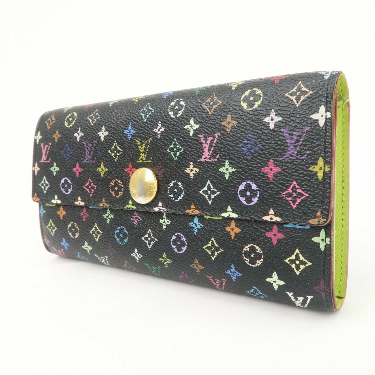 Louis Vuitton Monogram MultiColor Portefeuille Sarah Wallet M93748