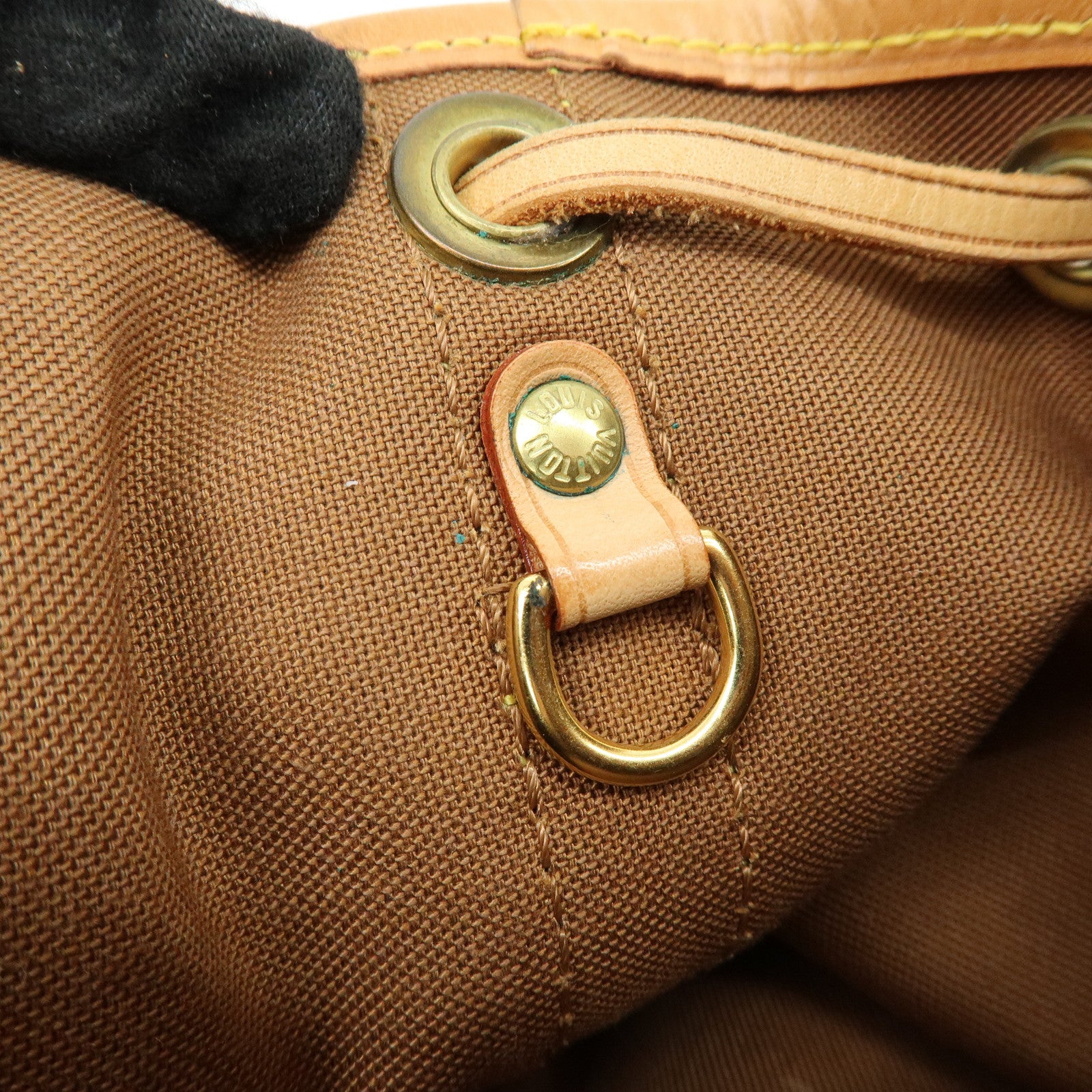 Louis Vuitton Monogram Petit Noe Shoulder Bag Brown M42226