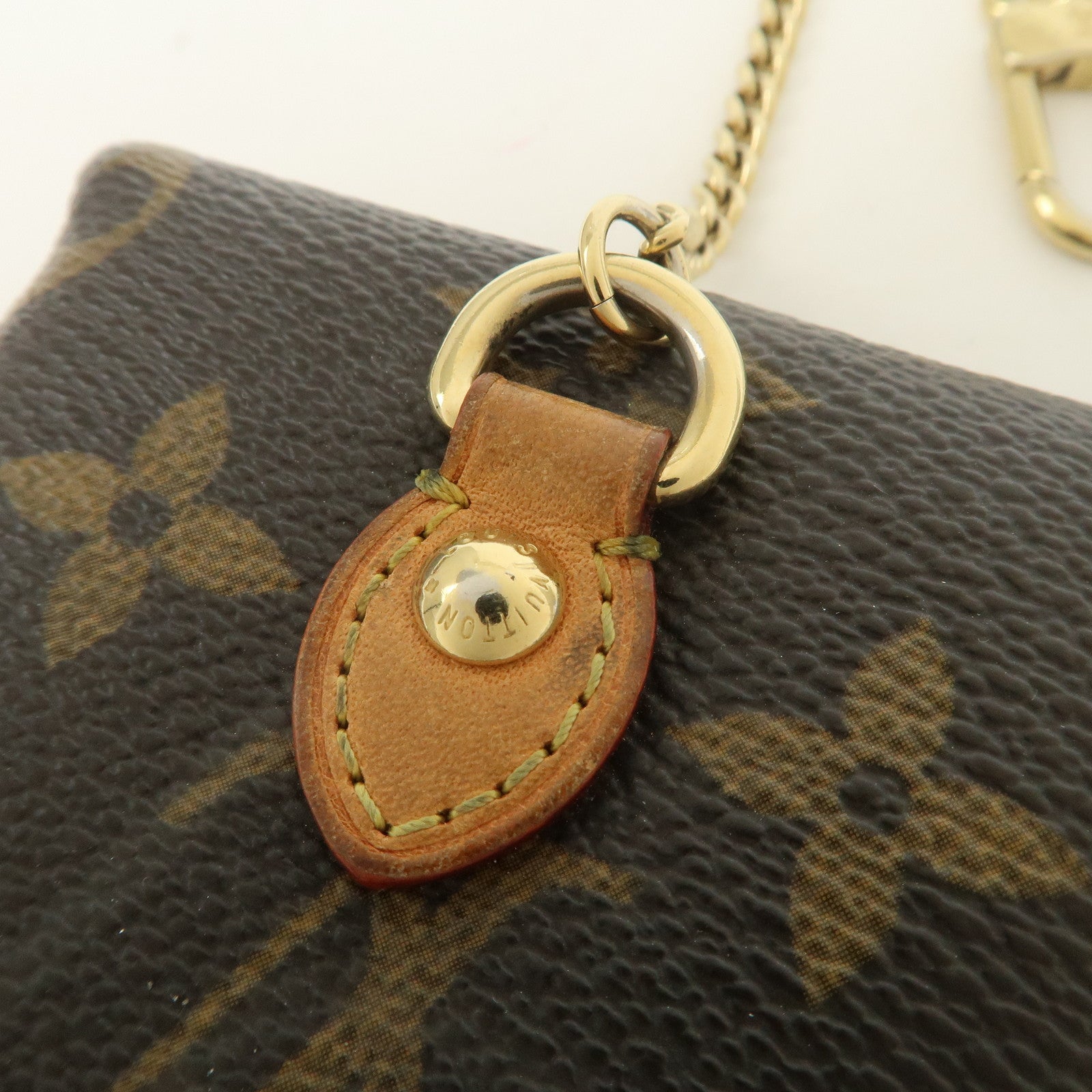 Louis Vuitton Monogram Etui Telefonne MM Brown M66546
