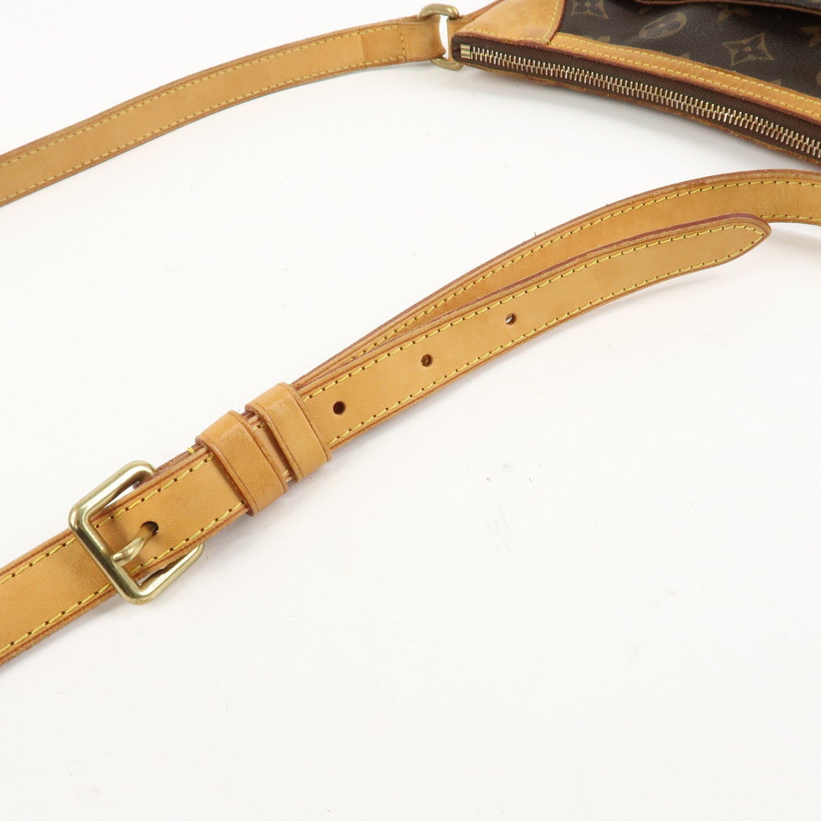 Louis Vuitton Monogram Odeon PM Shoulder Bag Brown M56390 Used