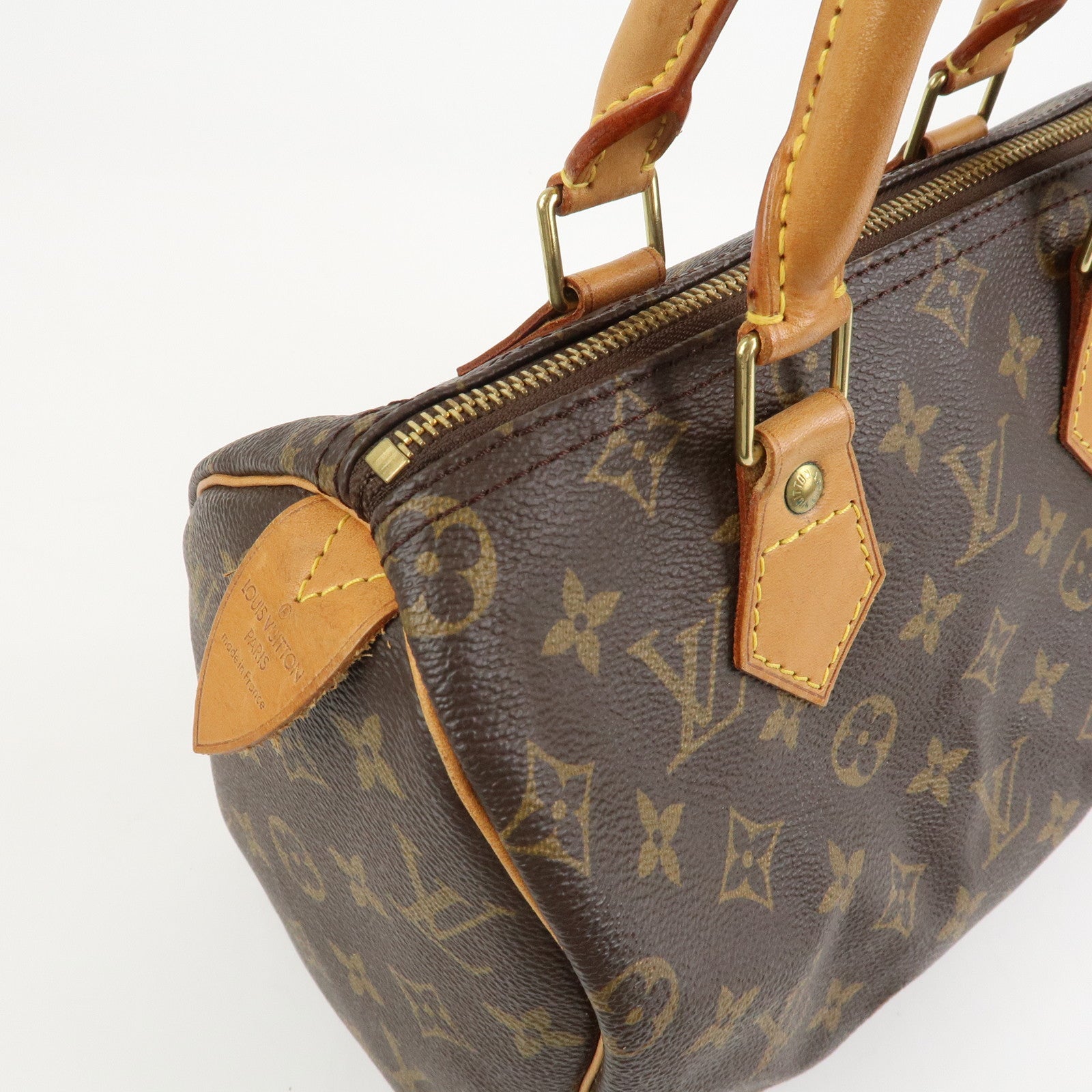 Louis Vuitton Monogram Speedy 25 Boston Bag Hand Bag M41528