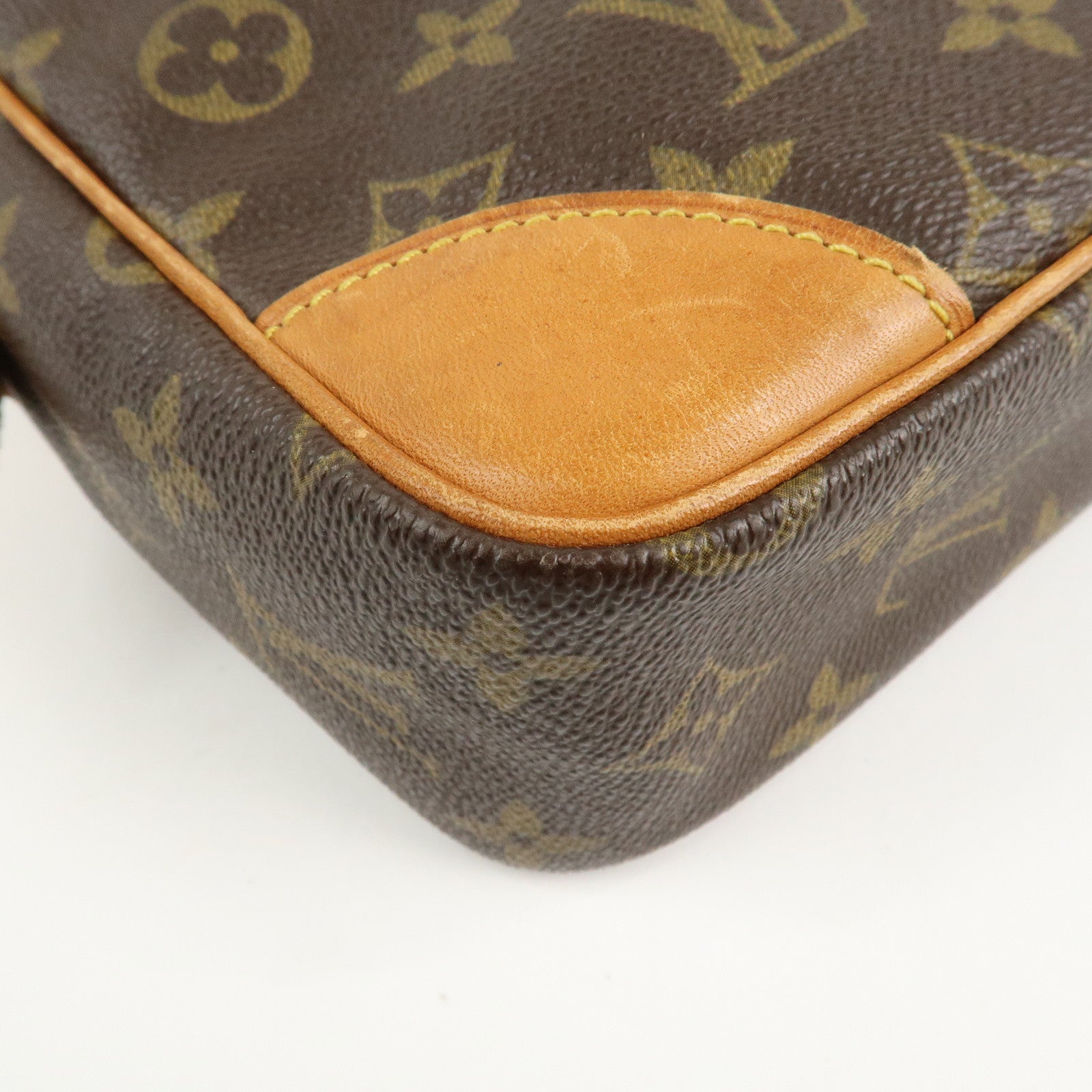 Louis Vuitton Monogram Compiegne 28 Pouch Clutch Bag Brown M51845 Used