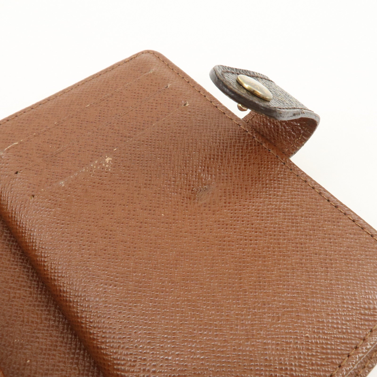 Louis Vuitton Set of 2 Monogram Damier Bi-fold Wallet M61207 N61664 Used