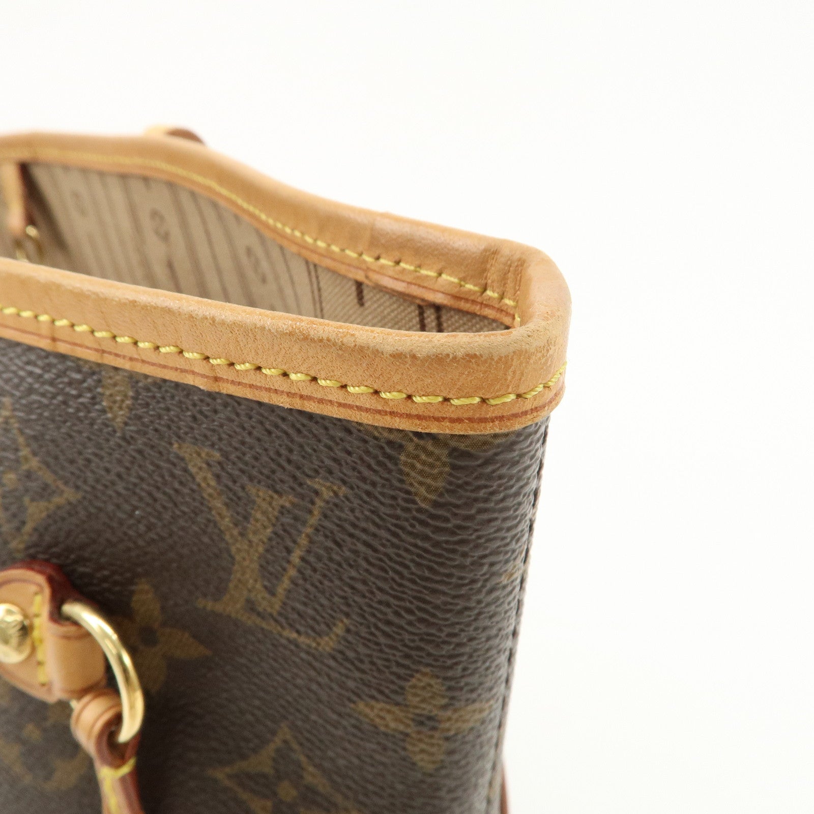 Louis Vuitton Monogram Neverfull MM Tote Bag Shoulder Bag Brown M40156
