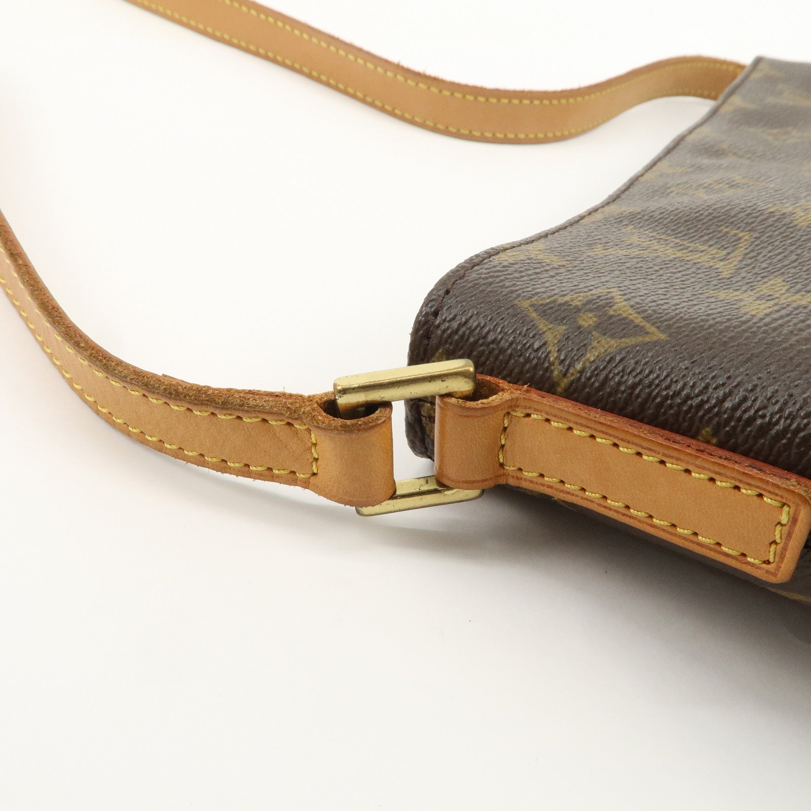 Louis Vuitton Monogram Trotteur Shoulder Bag Brown M51240