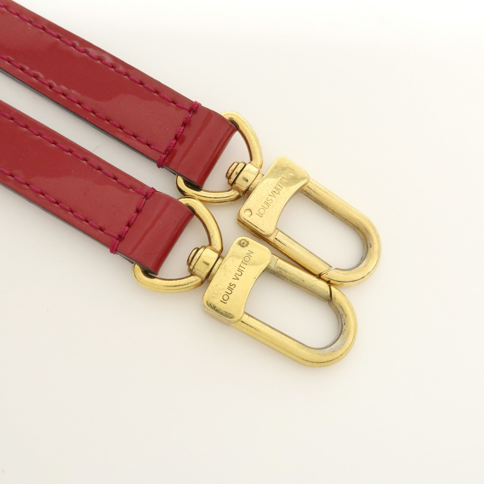 Louis Vuitton Vernis Adjustable Shoulder Strap 120cm 1.6cm Rouge