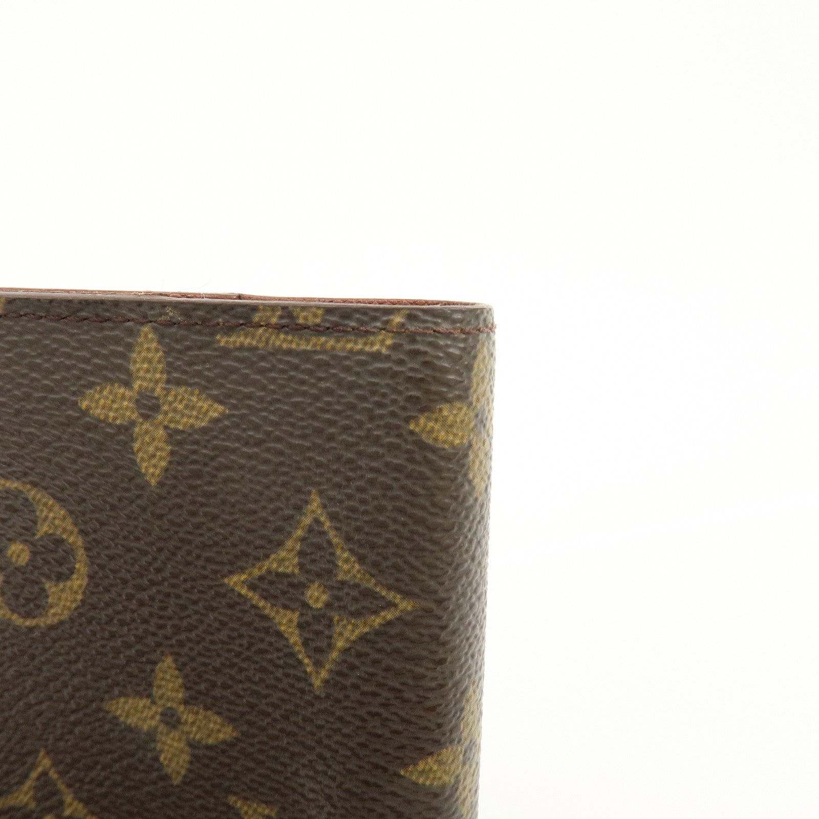 Louis Vuitton Monogram Agenda PM Planner Cover Brown R20005