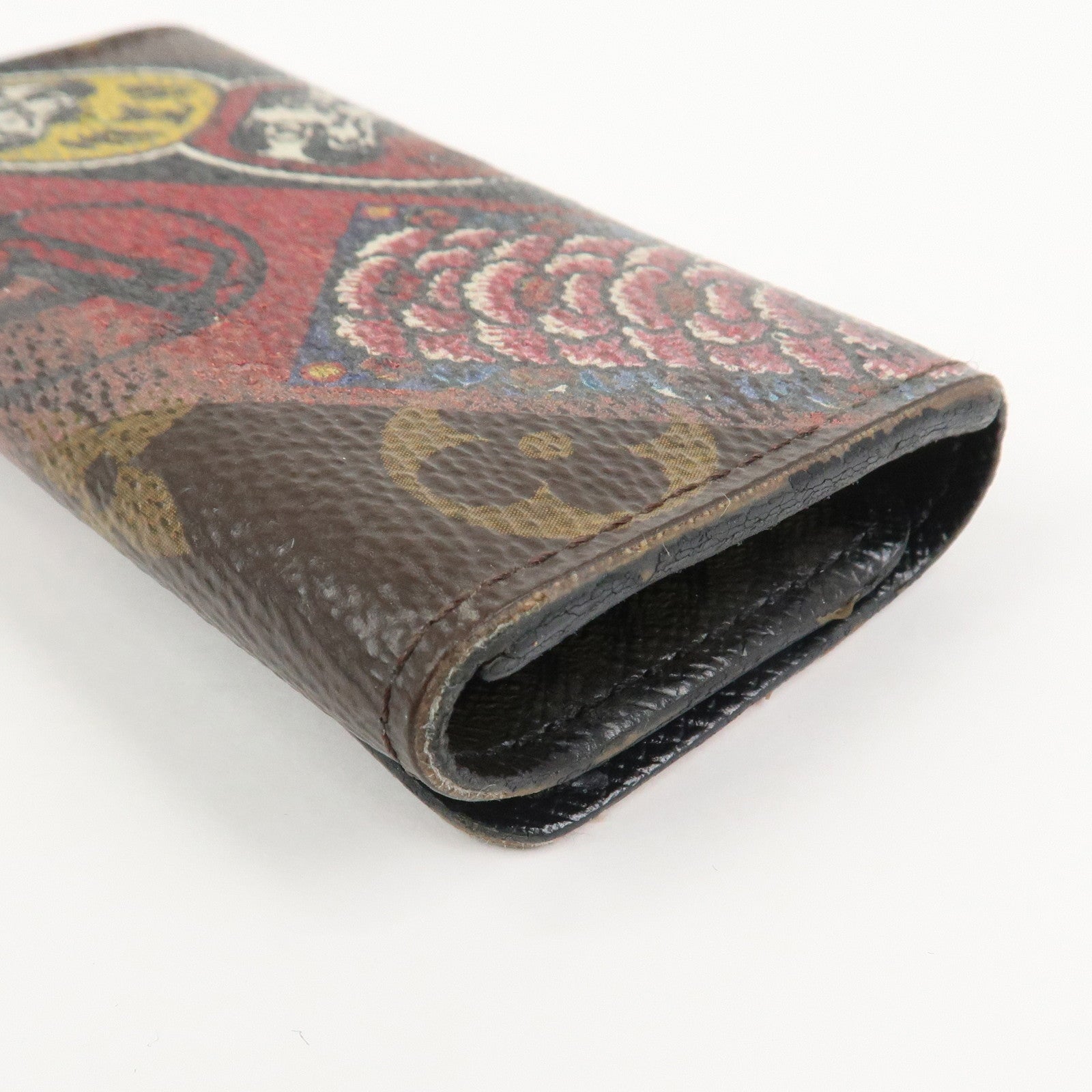 Louis Vuitton Monogram Kansai Yamamoto Multicles 4 Key Case Brown