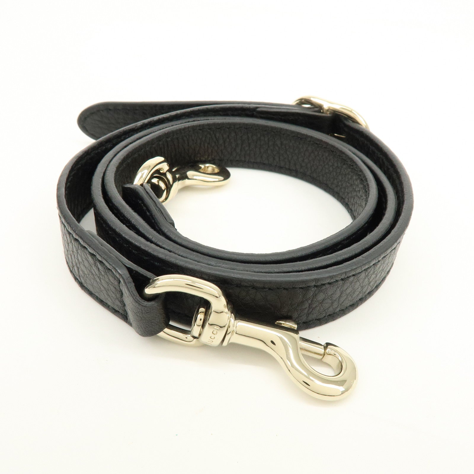 GUCCI Bamboo Shopper Medium 2Way Bag Shoulder Bag Black 323660