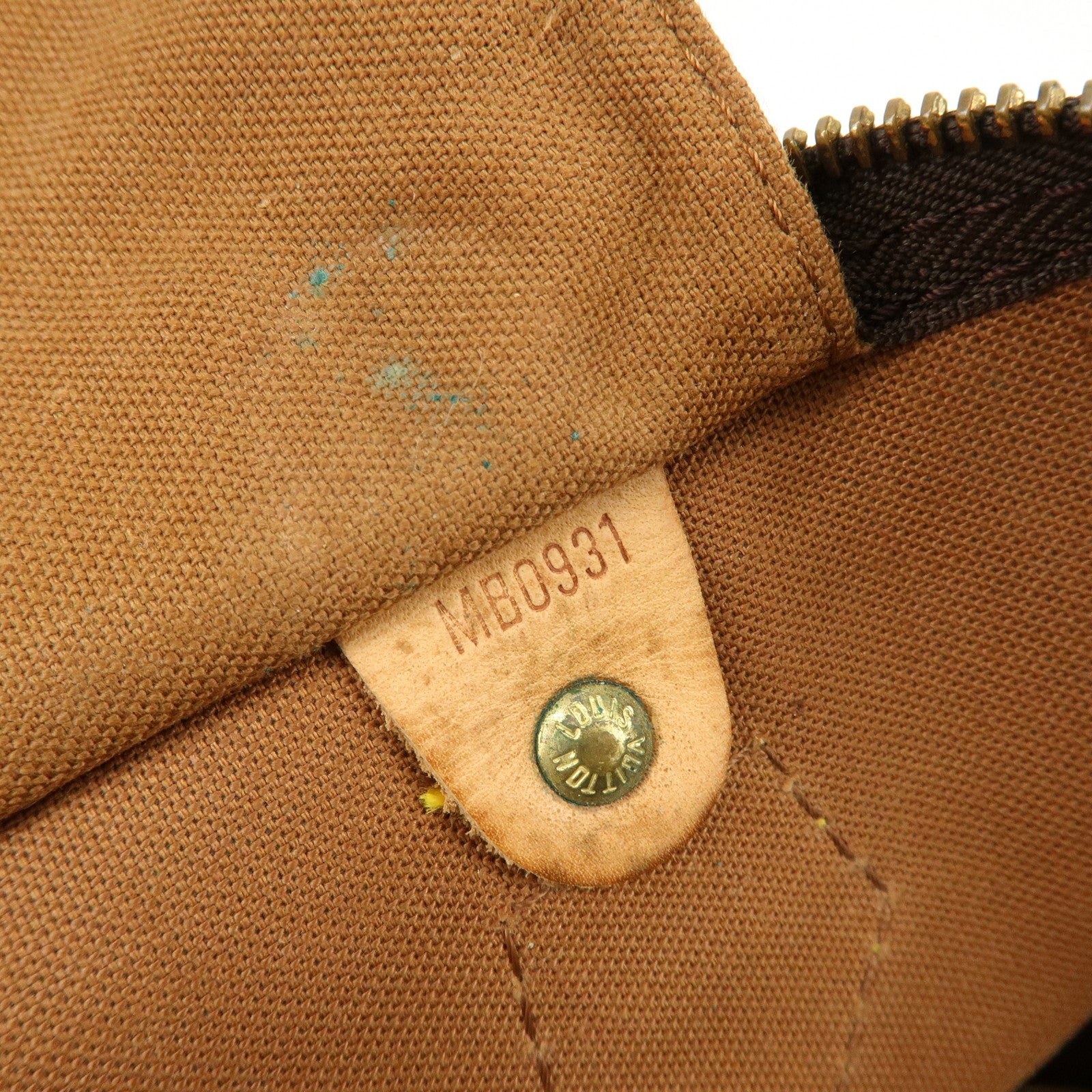Louis Vuitton Monogram Speedy 40 Hand Bag Boston Bag Brown M41522