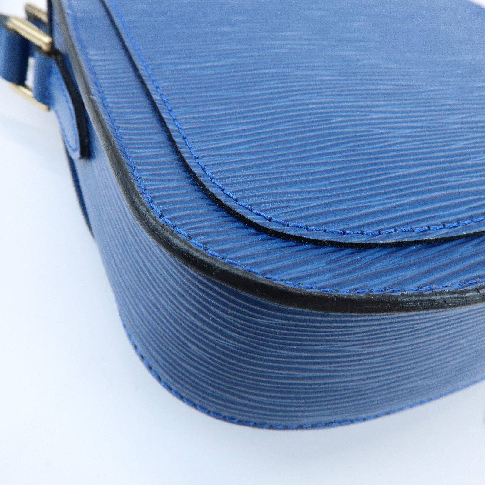 Louis Vuitton Epi Mini Saint Cloud Shoulder Bag Toledo Blue M52215