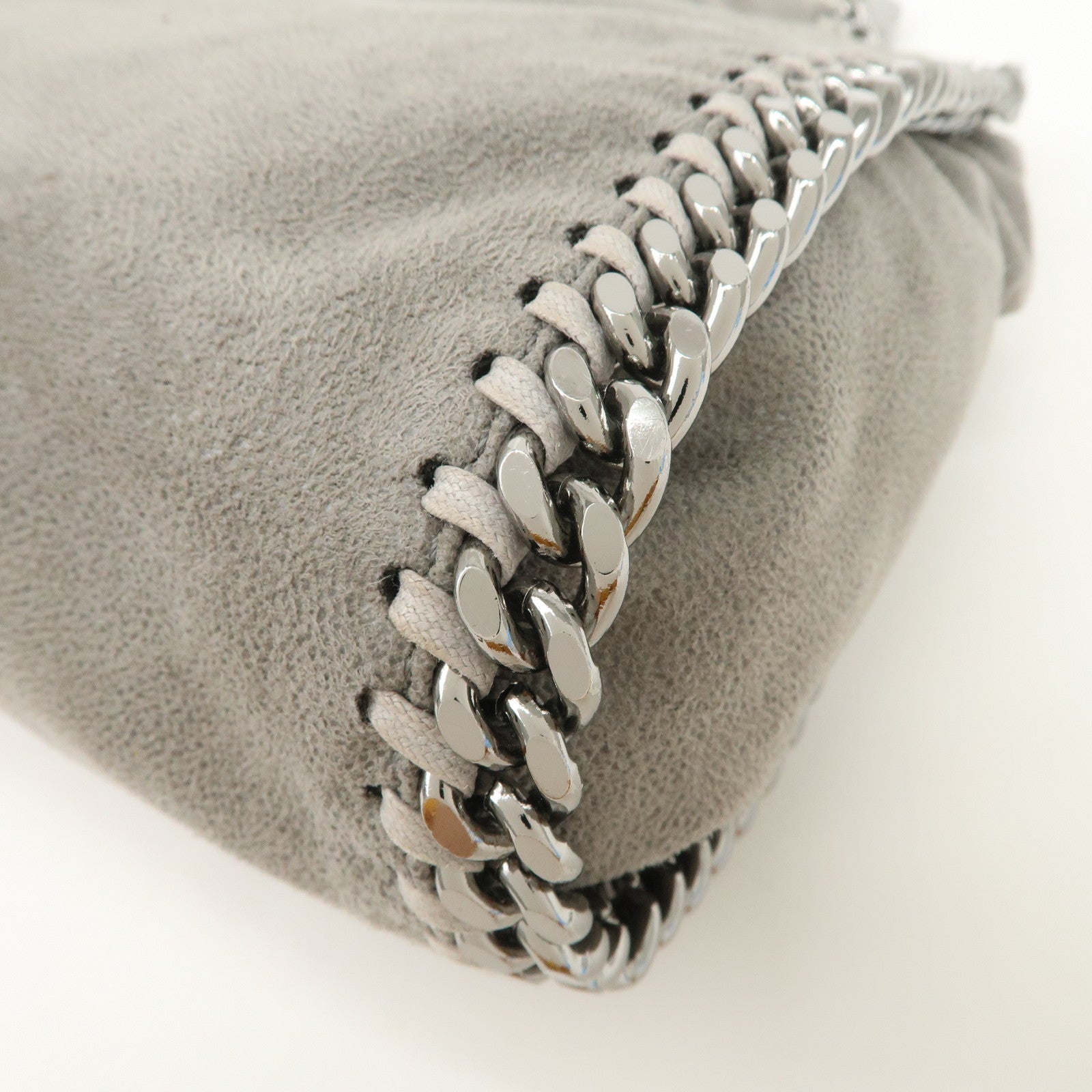 STELLA MCCARTNEY Polyester Falabella 2Way Bag Gray 371223