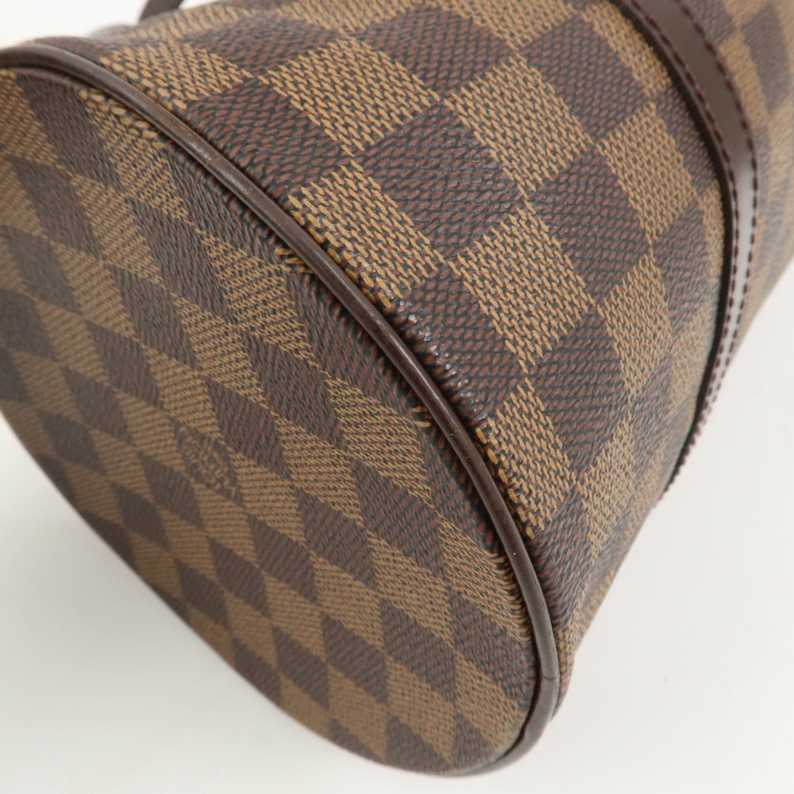 Louis Vuitton Damier Ebene Papillon 30 Hand Bag Brown N51303