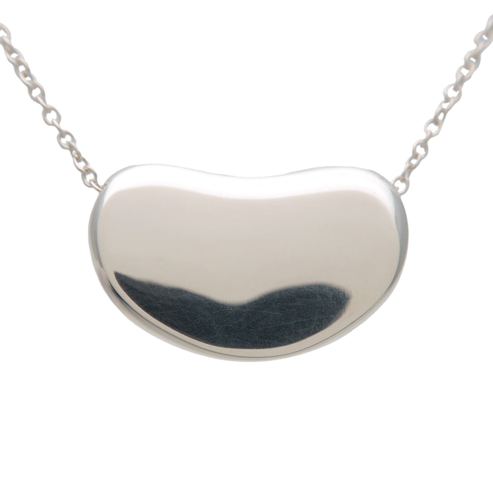 Tiffany&Co. Bean Necklacce Medium SV925 Silver