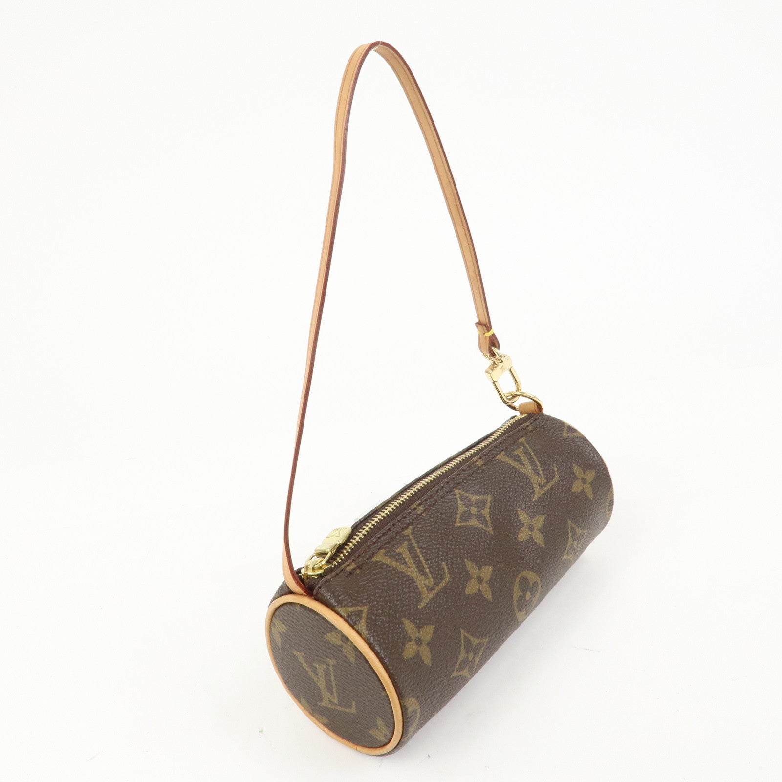 Louis Vuitton Monogram Mini Pouch for Papillon Bag Brown