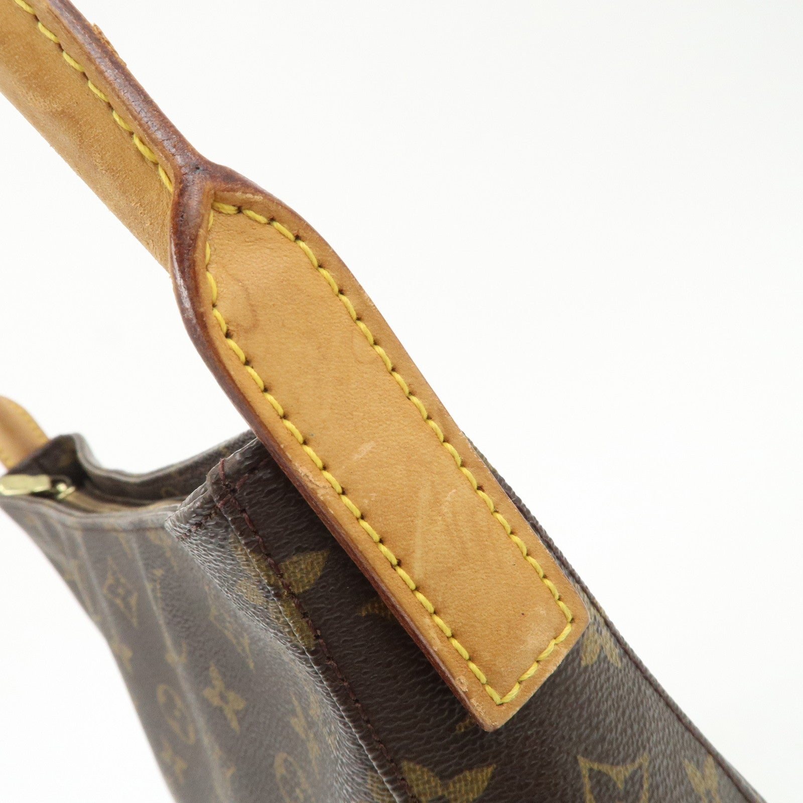 Louis Vuitton Monogram Looping GM Shoulder Bag Brown M51145