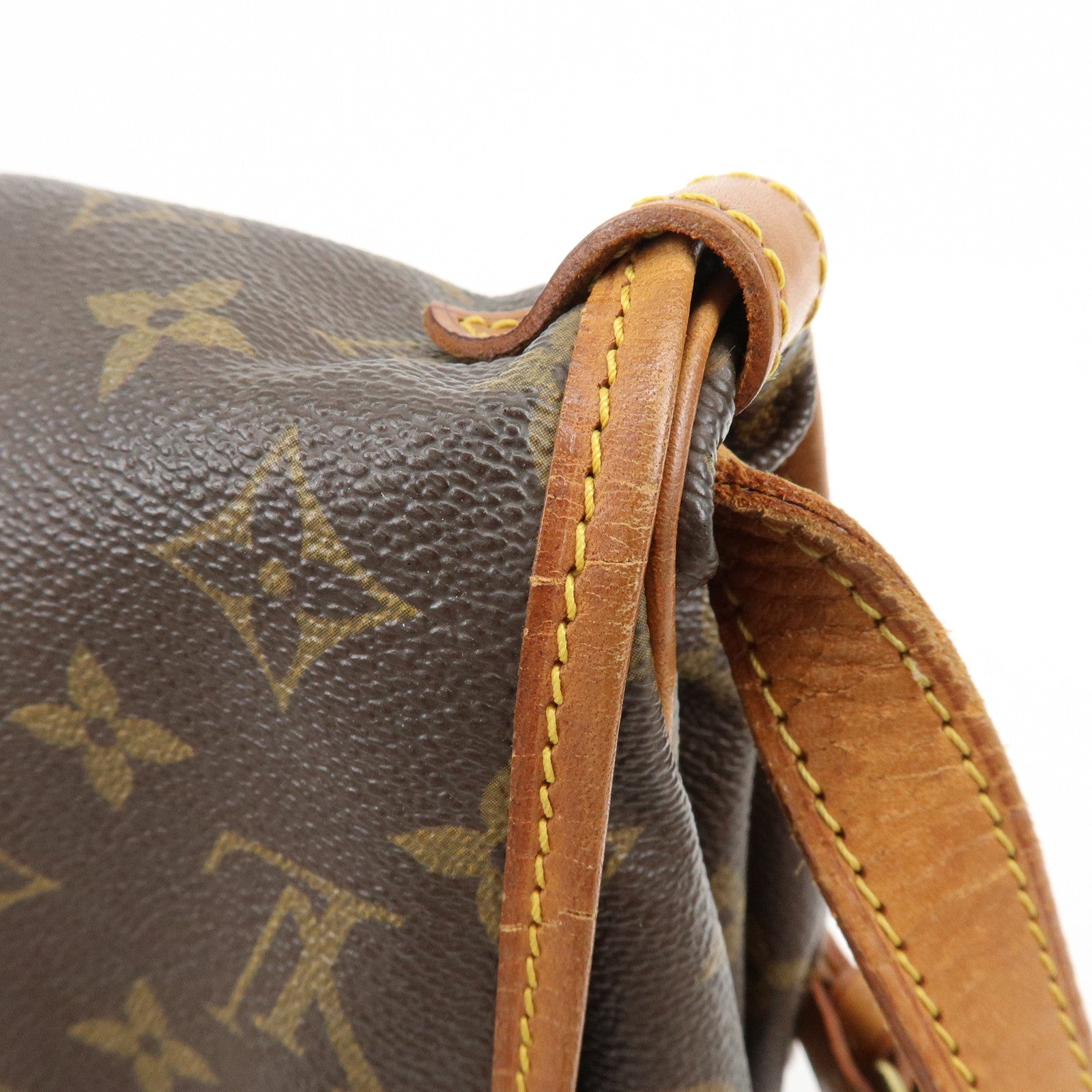 Louis Vuitton Monogram Saumur 30 Canvas Shoulder Bag Brown M42256