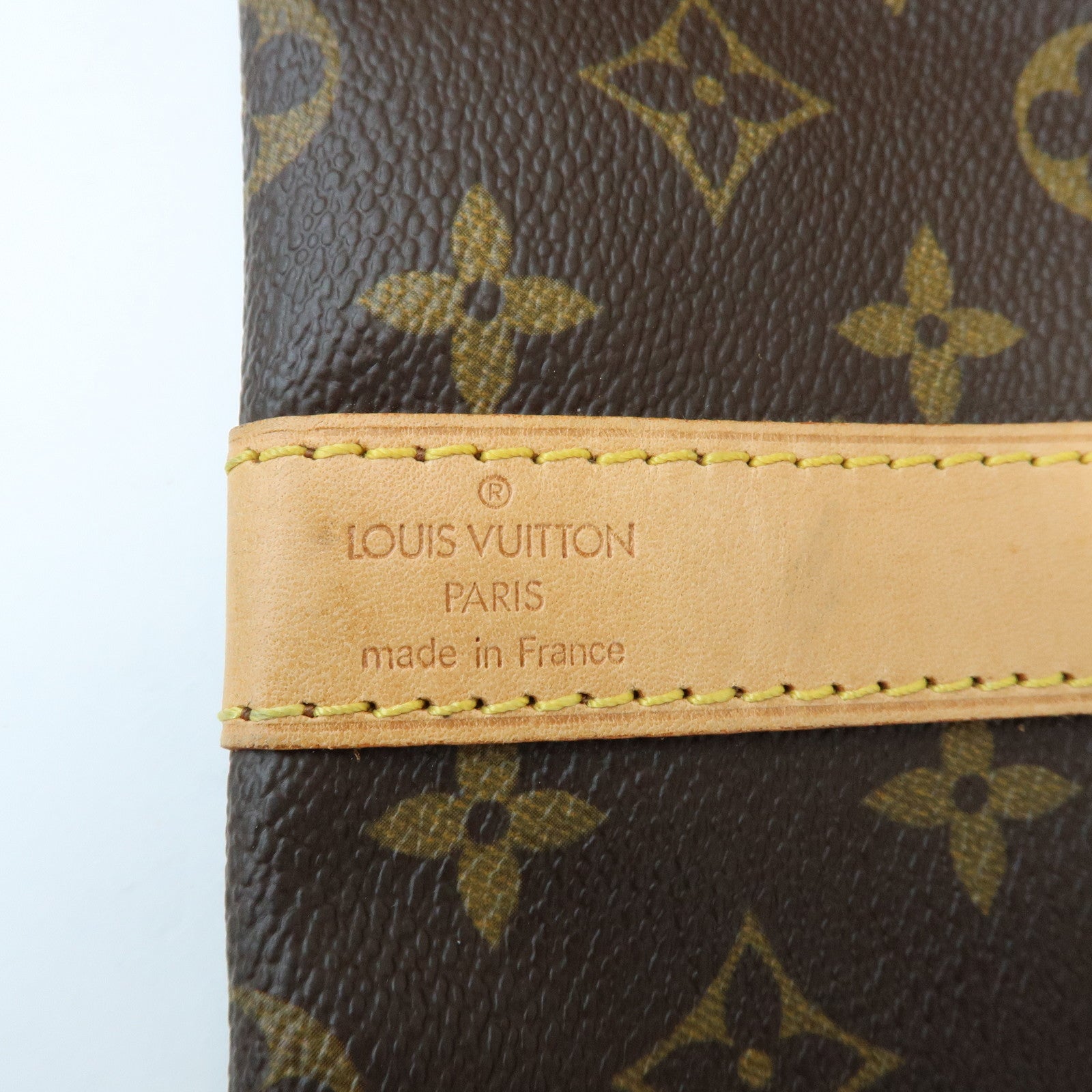 Louis Vuitton Monogram Keep All Bandouliere 60 Boston Bag M41412