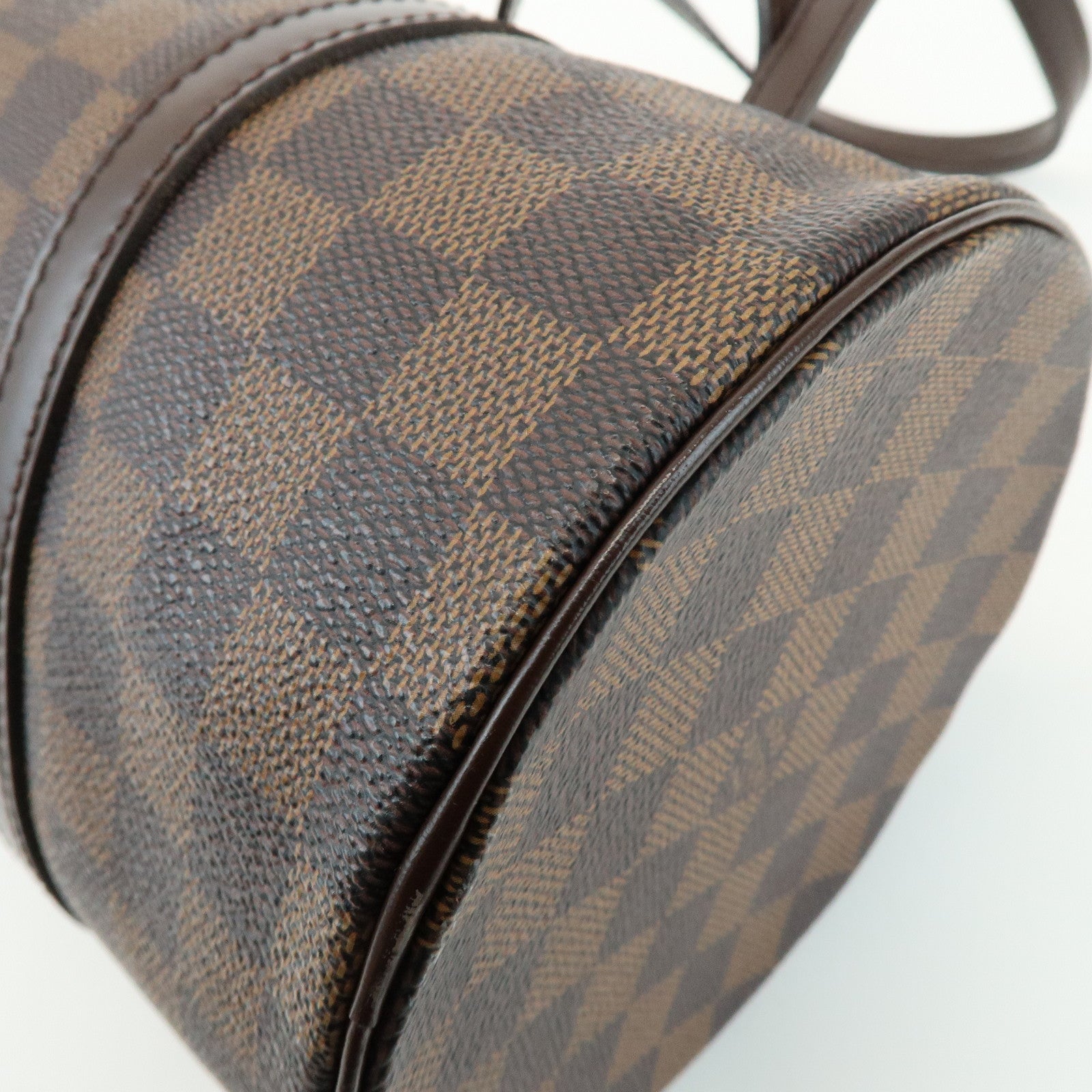 Louis Vuitton Damier Ebene Papillon 30 Hand Bag Brown N51303