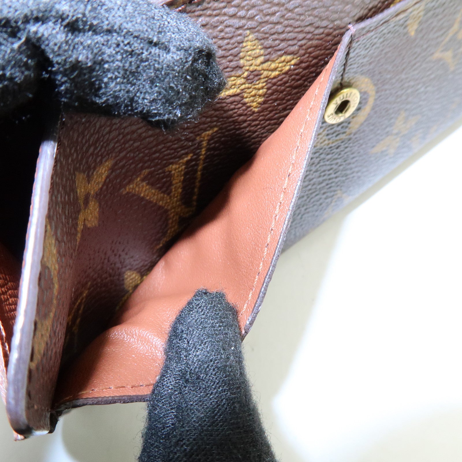 Louis Vuitton Monogram Porte Monnaie Credit Long Wallet M61726