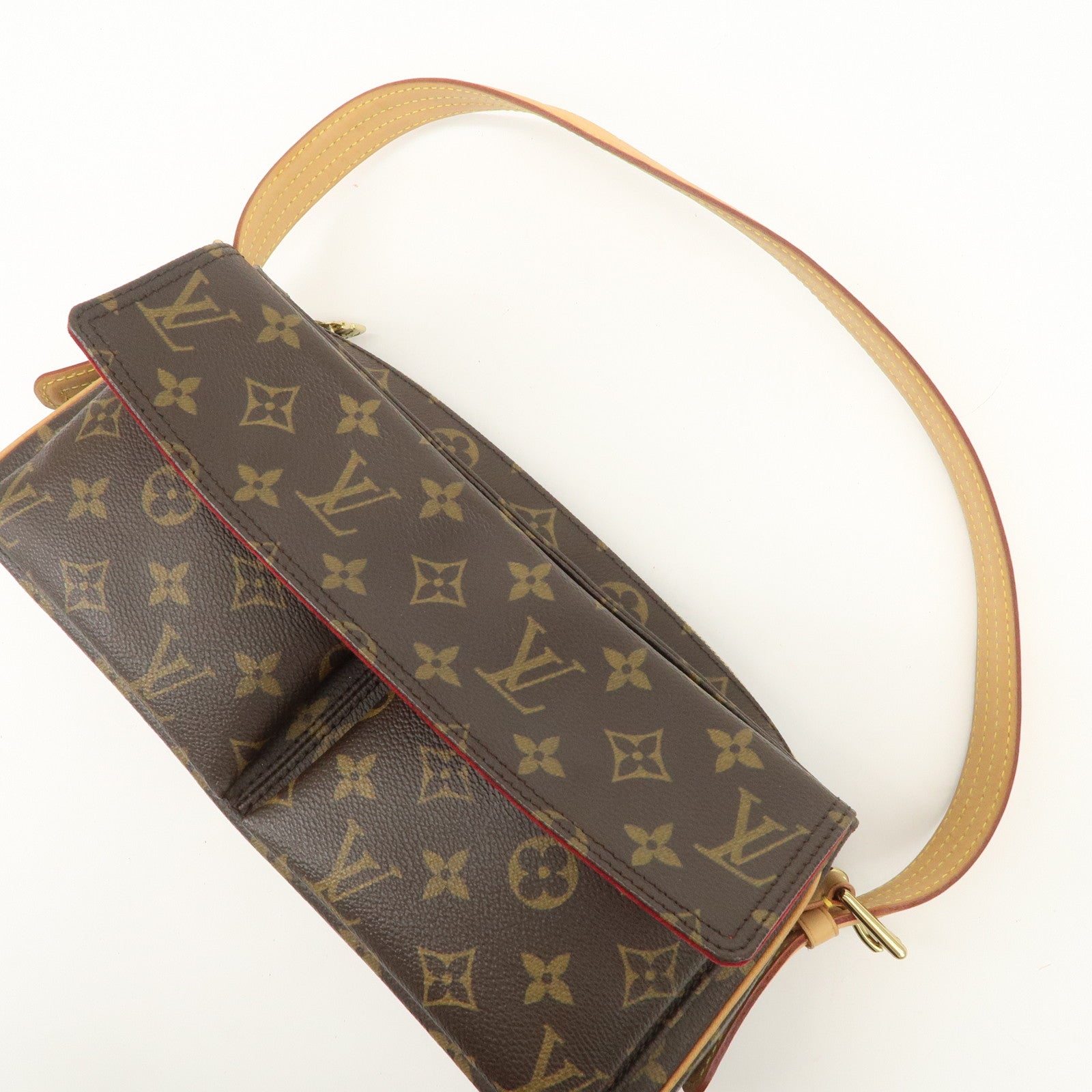 Louis Vuitton Monogram Viva Cite Shoulder Bag Hand Bag Brown M51164