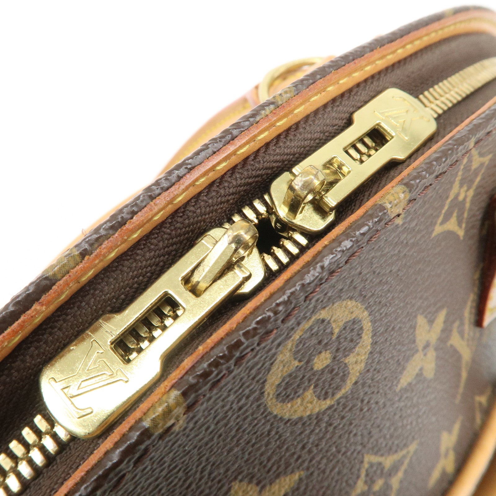 Louis Vuitton Monogram Ellipse MM Hand Bag Brown M51126