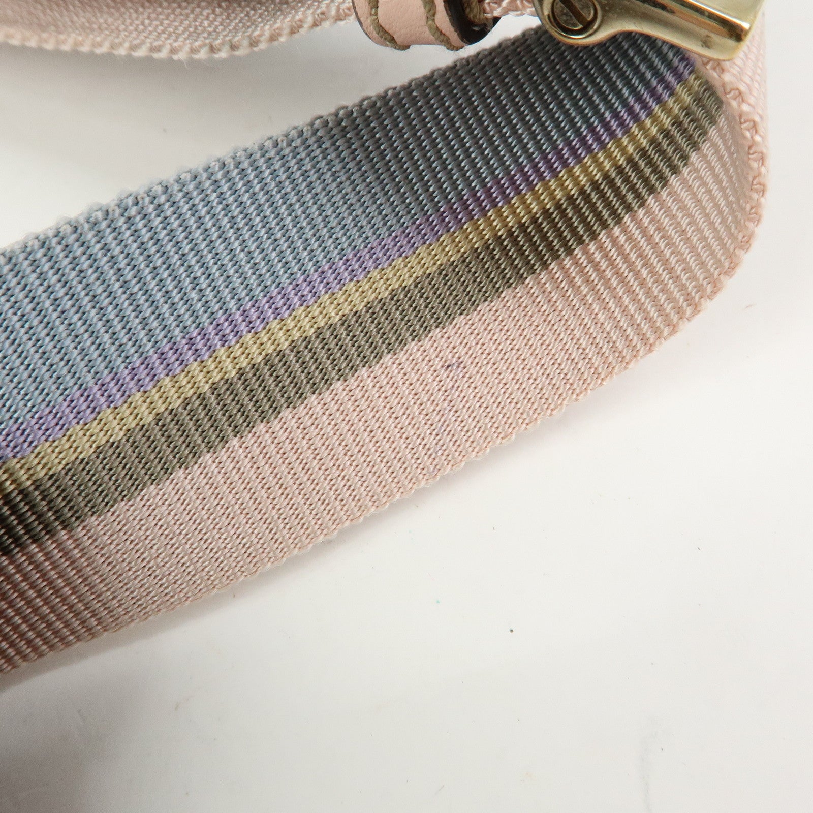 GUCCI Sherry GG Canvas Leather Shoulder Crossbody Bag Beige 181092