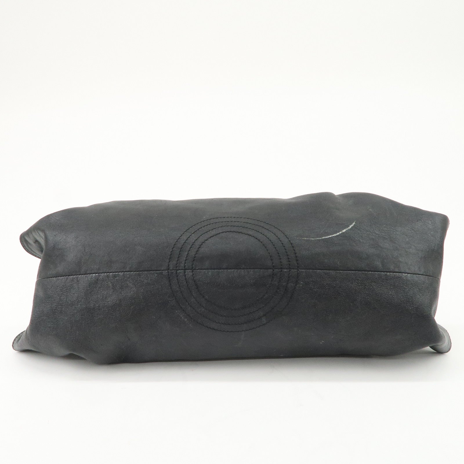 LOEWE Anagram Nappa Aire Leather Hand Bag Shoulder Bag Black