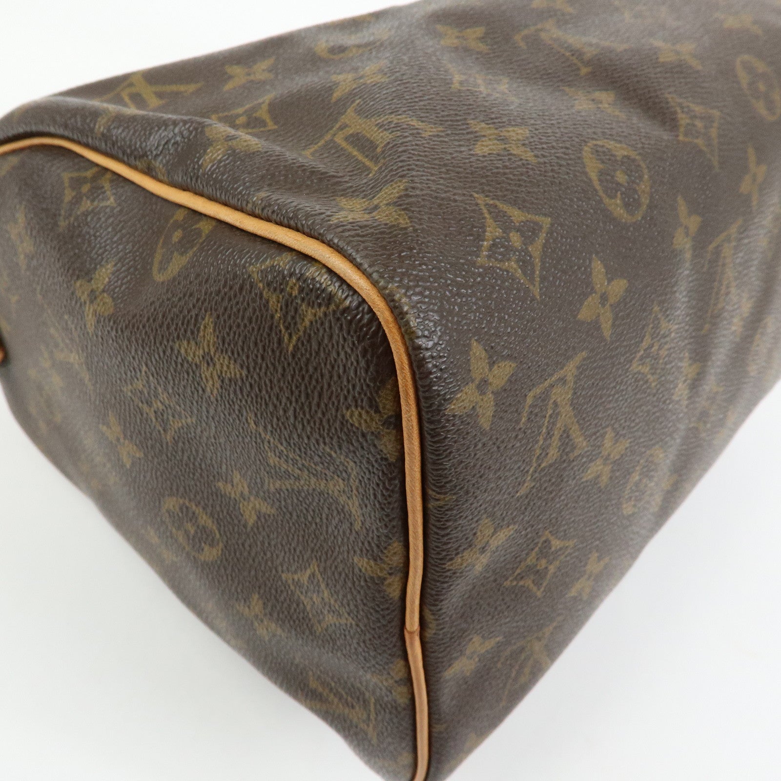 Louis Vuitton Monogram Speedy 30 Boston Bag Hand Bag Brown M41526