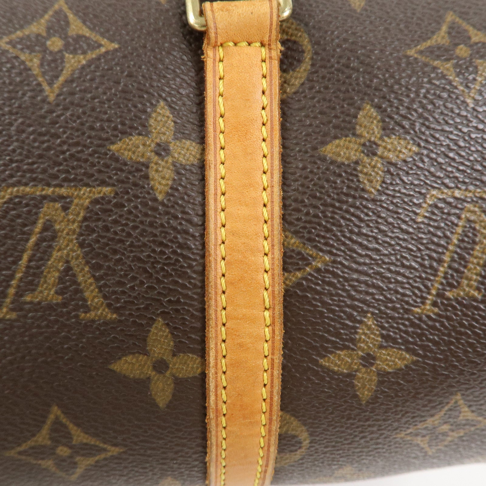 Louis Vuitton Monogram Papillon 30 Hand Bag Brown M51385